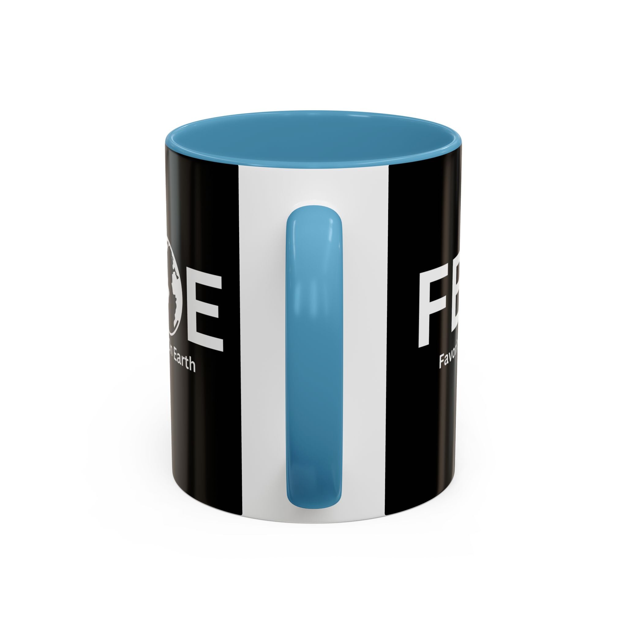 Favorite Boss On Earth (FBOE) Accent Coffee Mug (11oz, 15oz)