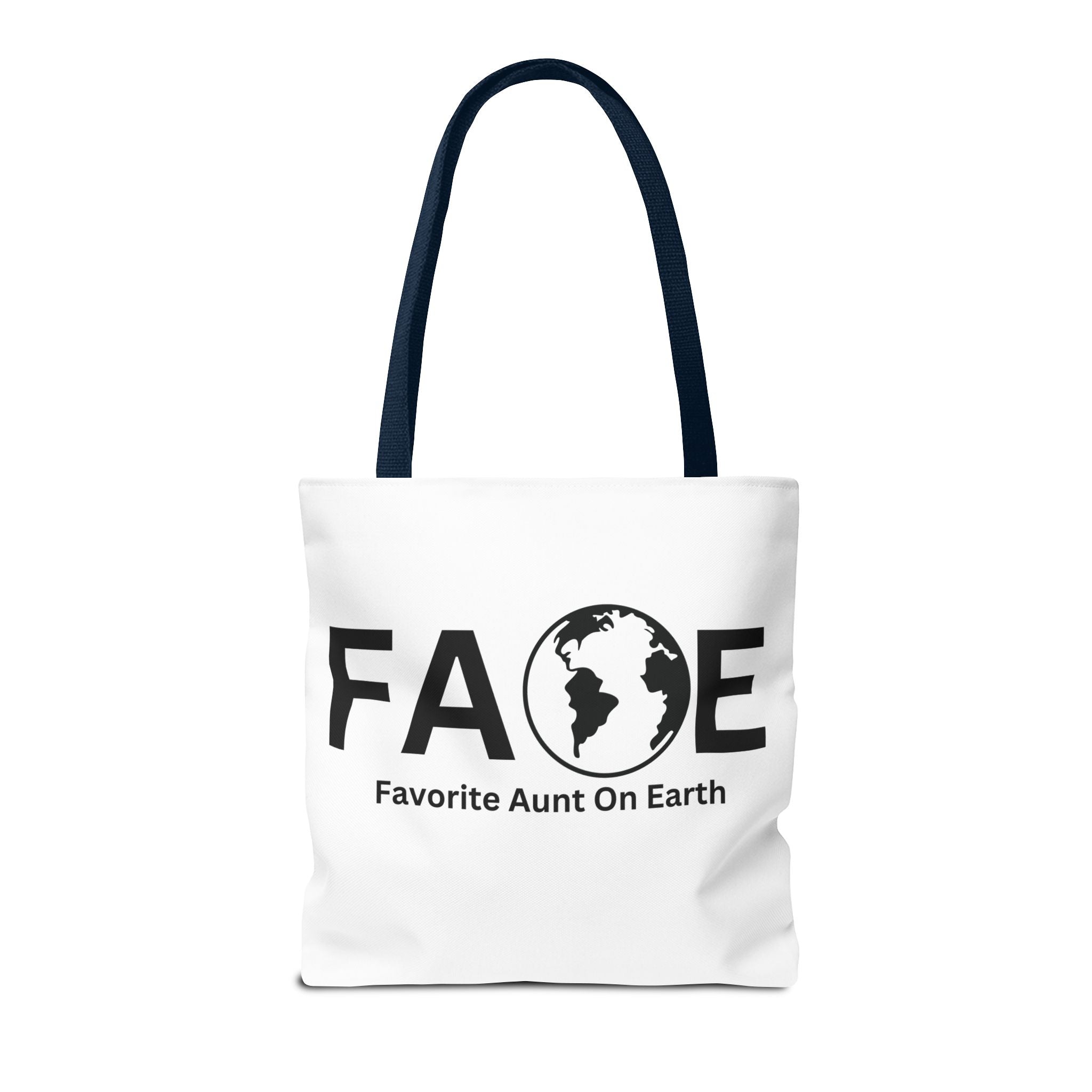 Favorite Aunt On Earth (FAOE) Tote Bag - Custom Printed Stylish and Functional Tote