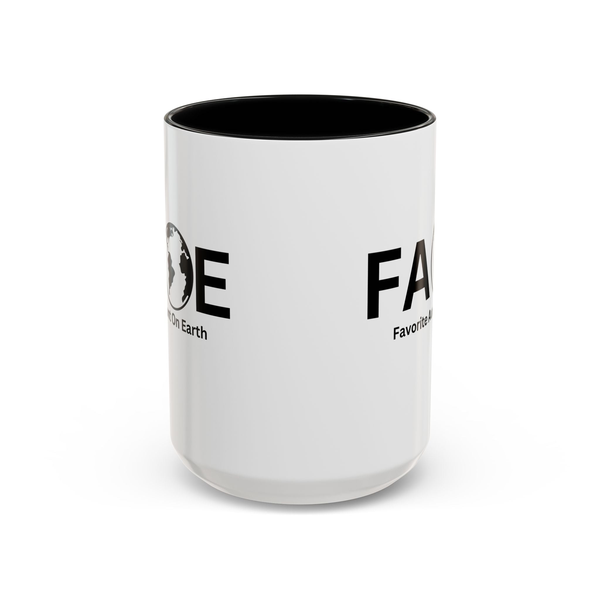 Favorite Aunt On Earth (FAOE) Accent Coffee Mug (11oz, 15oz)