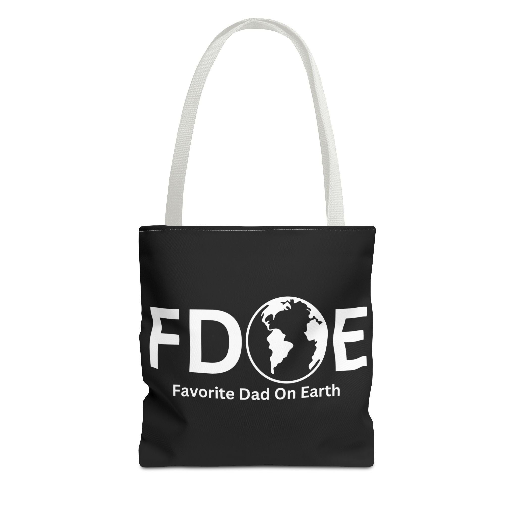 Favorite Dad On Earth (FDOE) Tote Bag- Custom Printed Stylish and Functional Tote