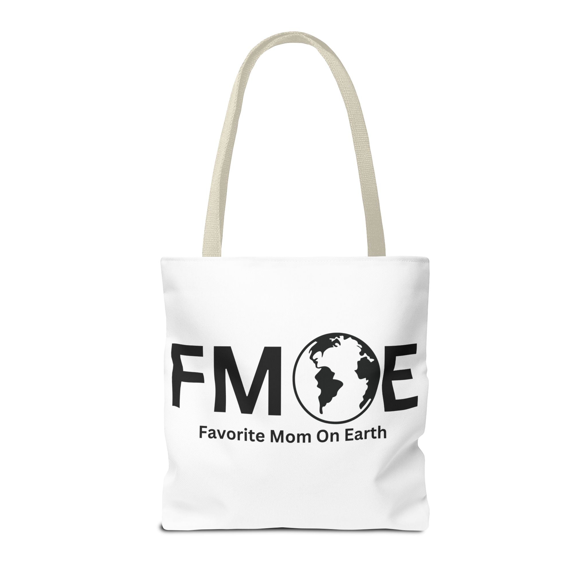 Favorite Mom On Earth (FMOE) Tote Bag- Custom Printed Stylish and Functional Tote