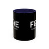 Favorite Grandma On Earth Mug (FGOE) Accent Coffee Mug (11oz, 15oz)
