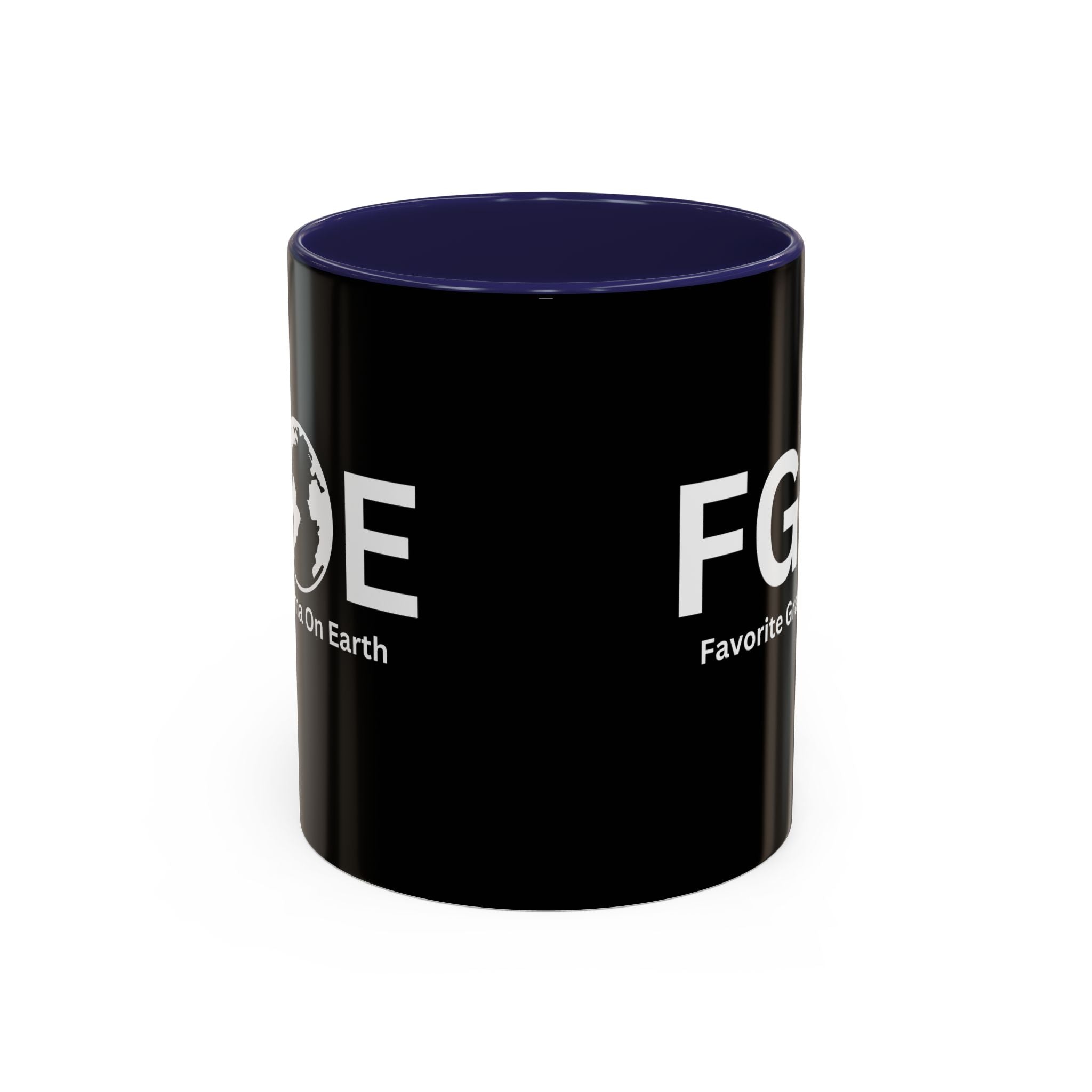 Favorite Grandma On Earth Mug (FGOE) Accent Coffee Mug (11oz, 15oz)