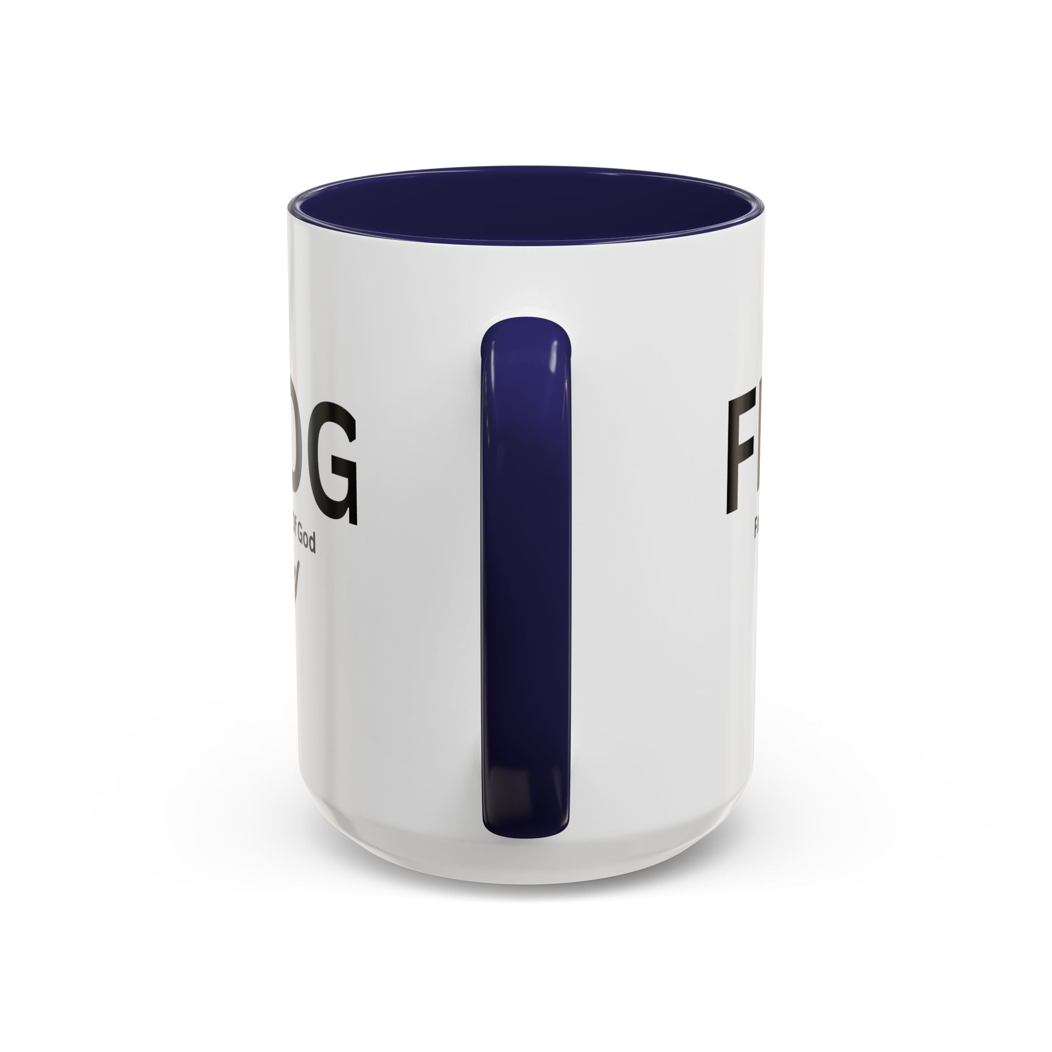 Favorite Man of God (FMOG) Accent Coffee Mug (11oz, 15oz)