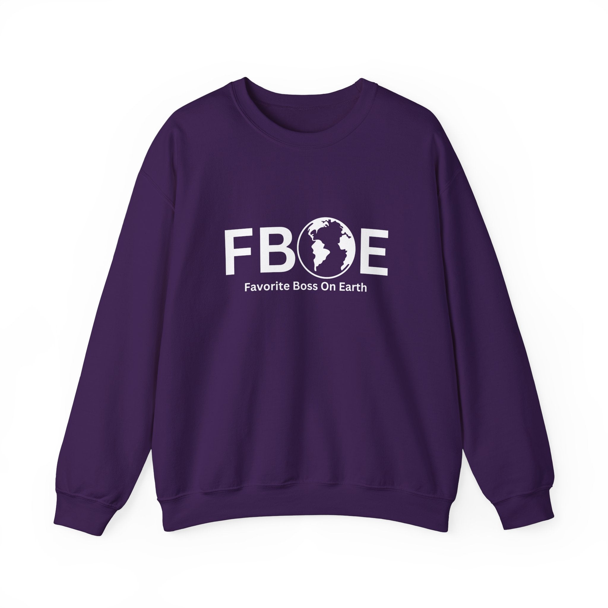 Favorite Boss On Earth (FBOE) - Unisex Heavy Blend Crewneck Sweatshirt