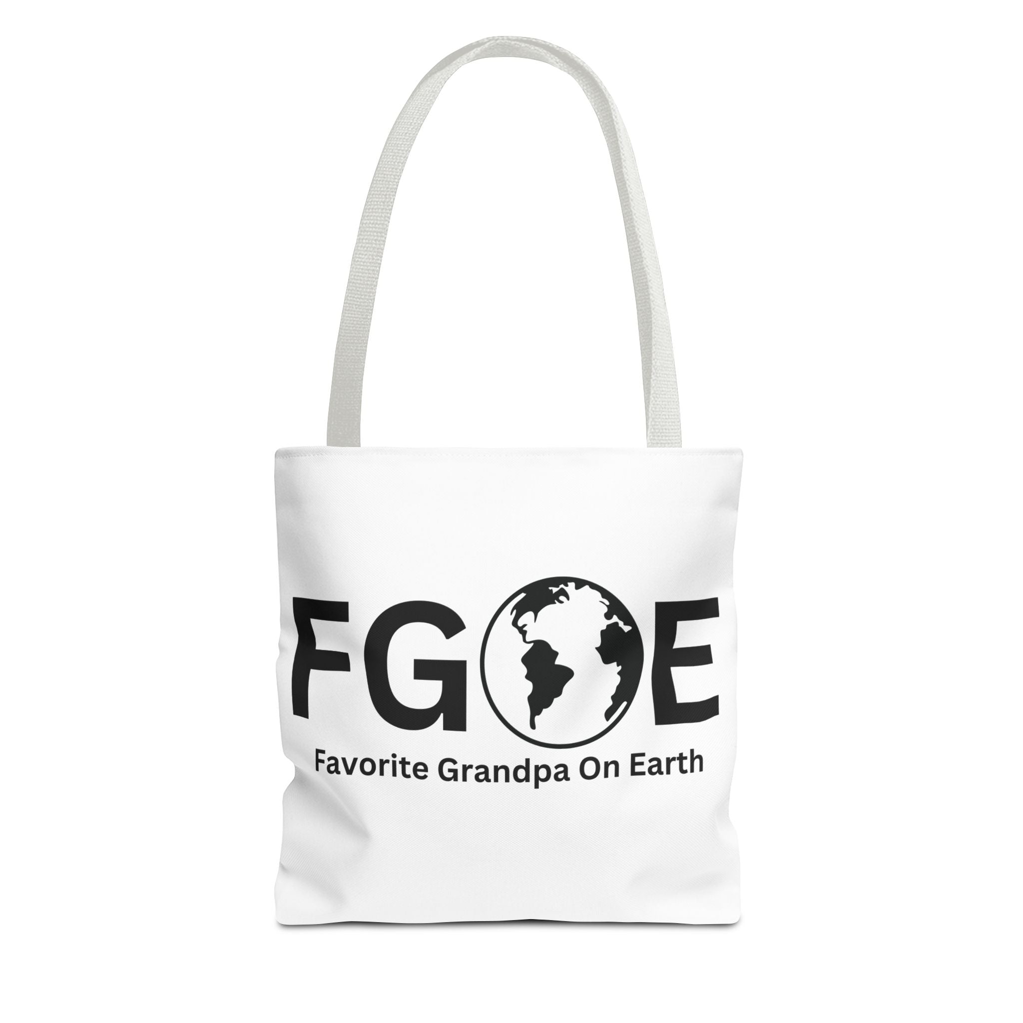 Favorite Grandpa On Earth (FGOE) Tote Bag - Custom Printed Stylish and Functional Tote