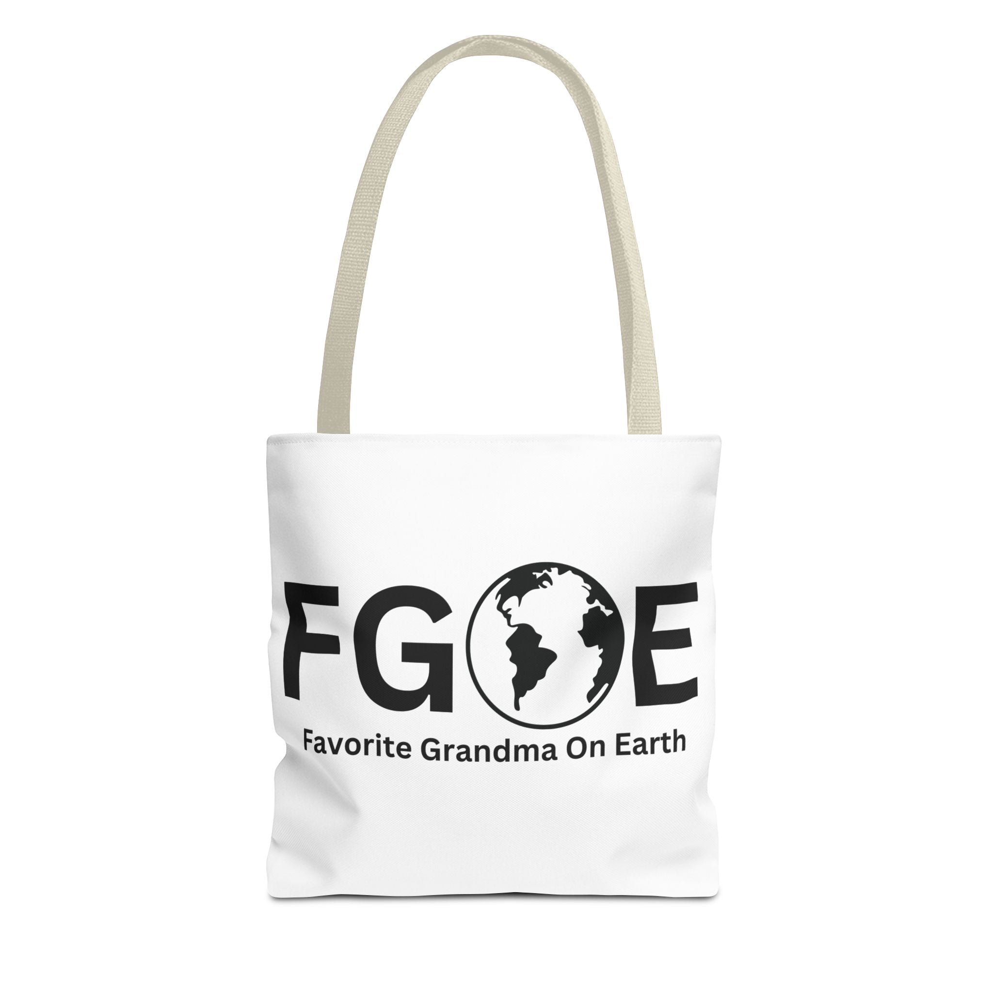 Favorite Grandma On Earth (FGOE) Tote Bag - Custom Printed Stylish and Functional Tote