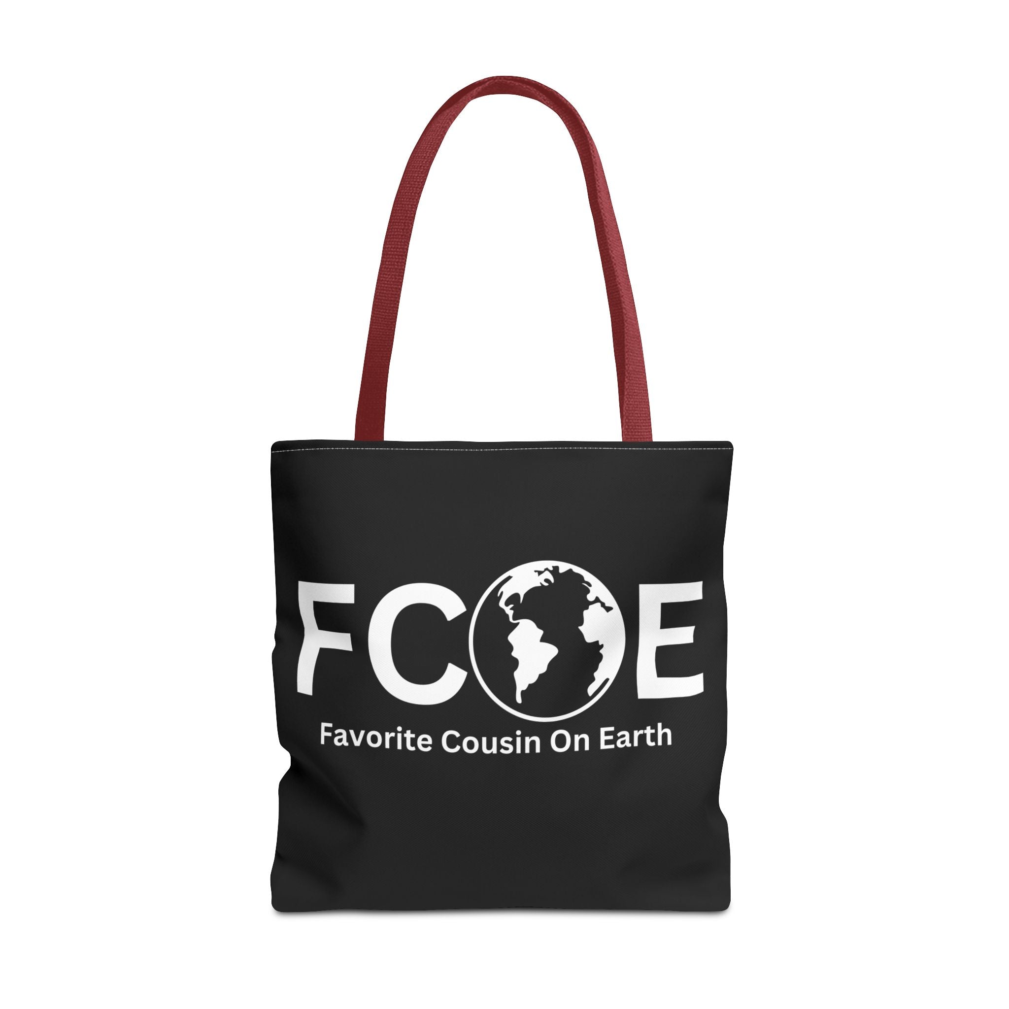 Favorite Cousin On Earth (FCOE) Tote Bag - Custom Printed Stylish and Functional Tote