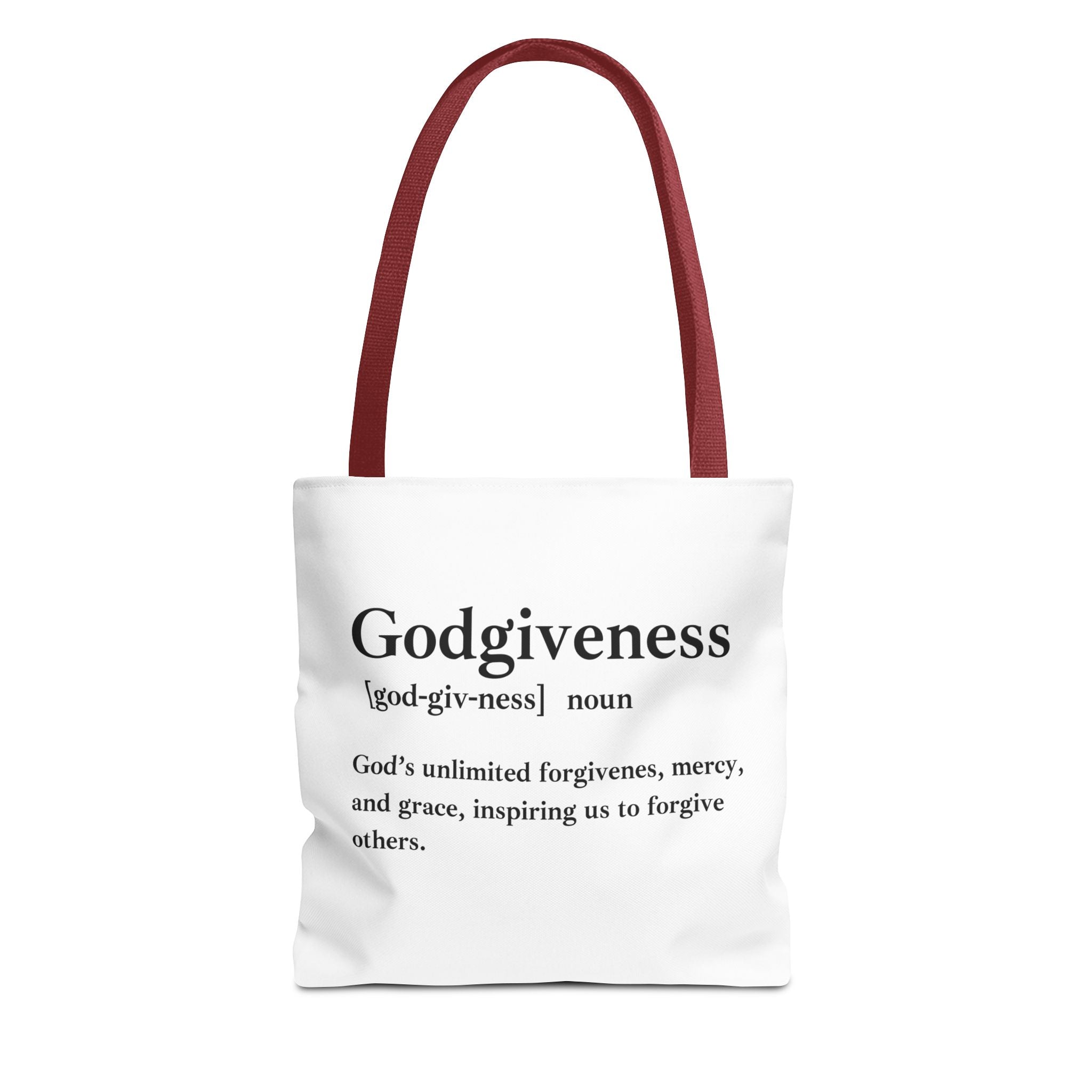 Godgiveness Tote Bag - Custom Printed Stylish and Functional Tote