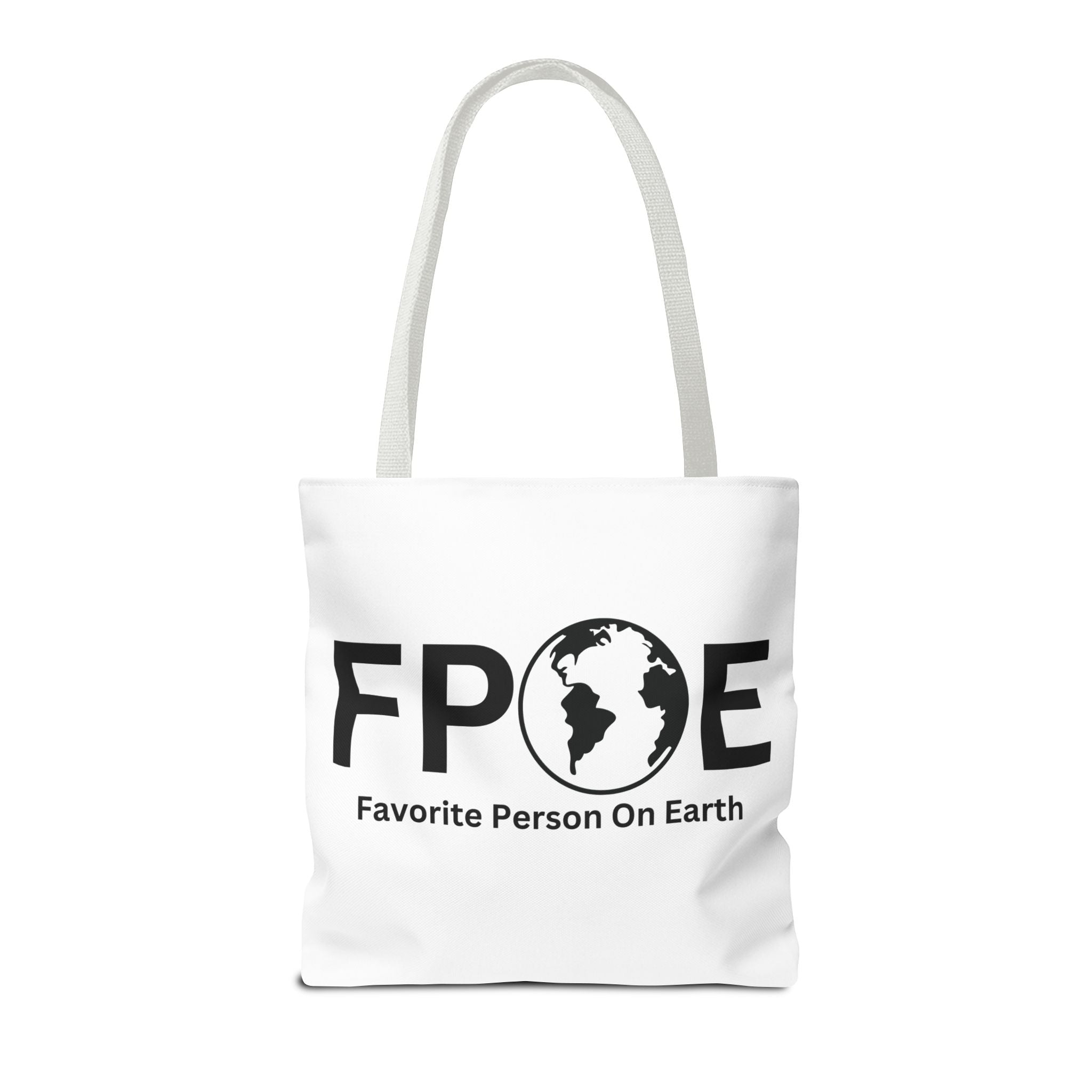 Favorite Person On Earth (FPOE) Tote Bag - Custom Printed Stylish and Functional Tote