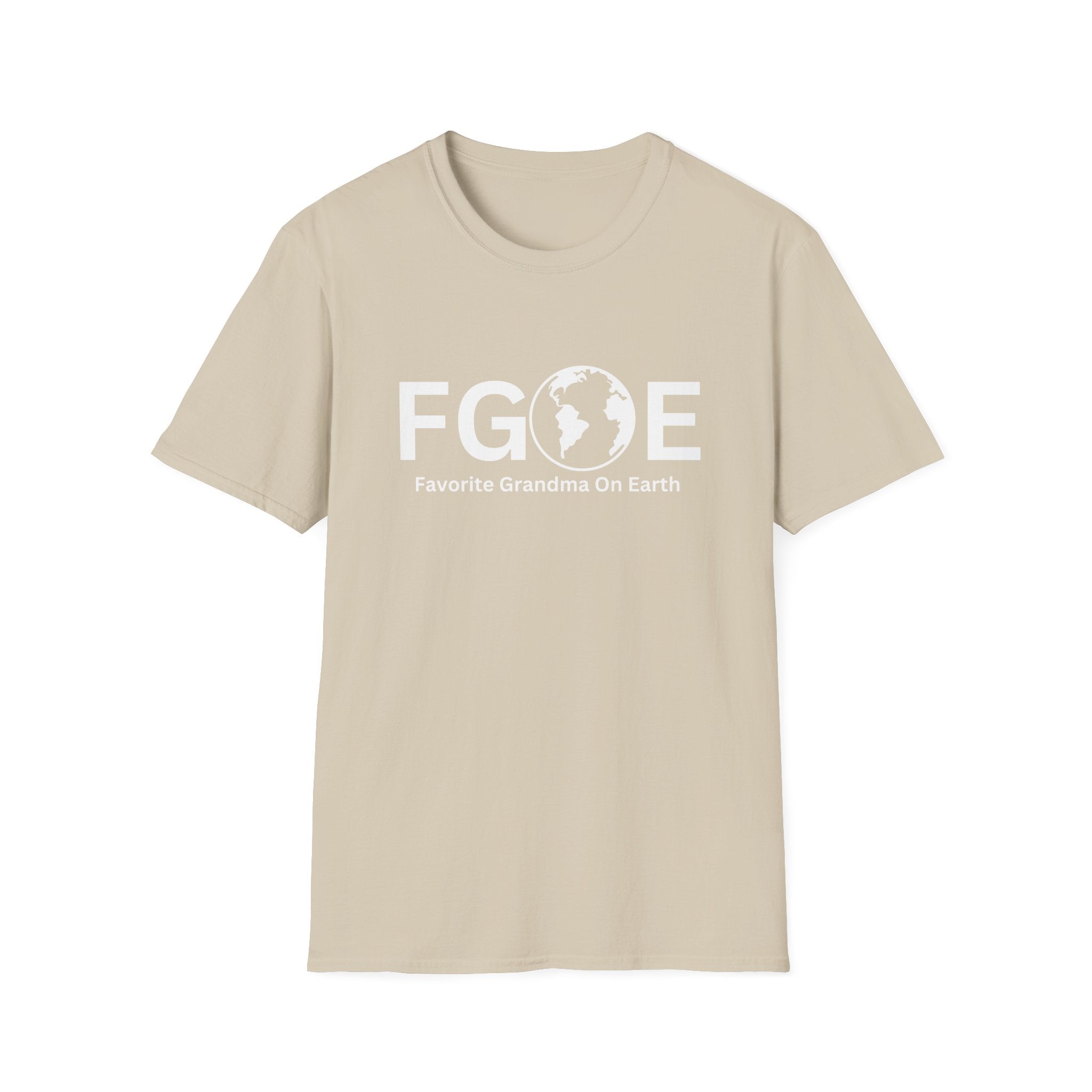 Favorite Grandma on Earth T-Shirt - (FGOE) Logo Tee for Women