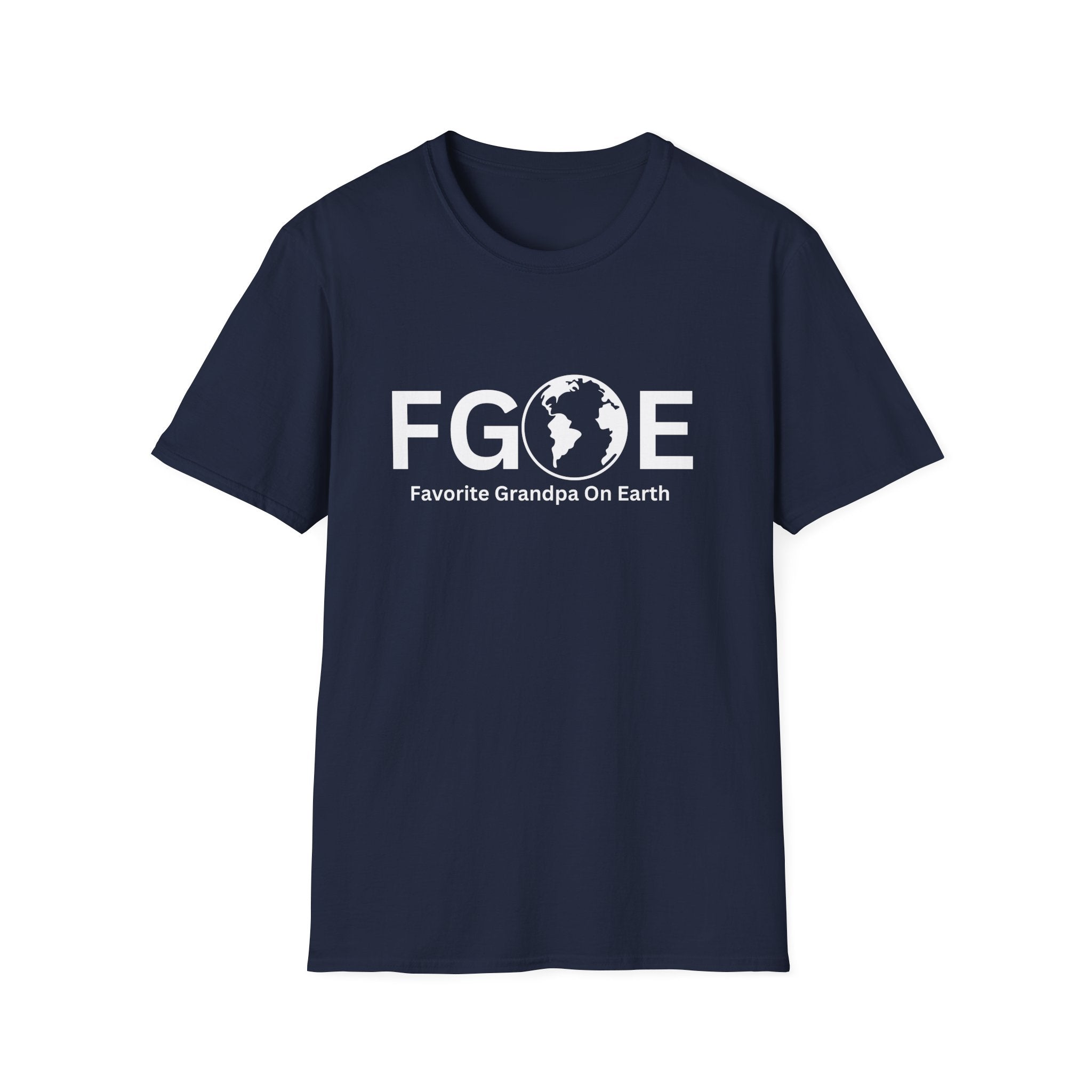 Favorite Grandpa On Earth (FGOE) Unisex Soft-Style T-Shirt