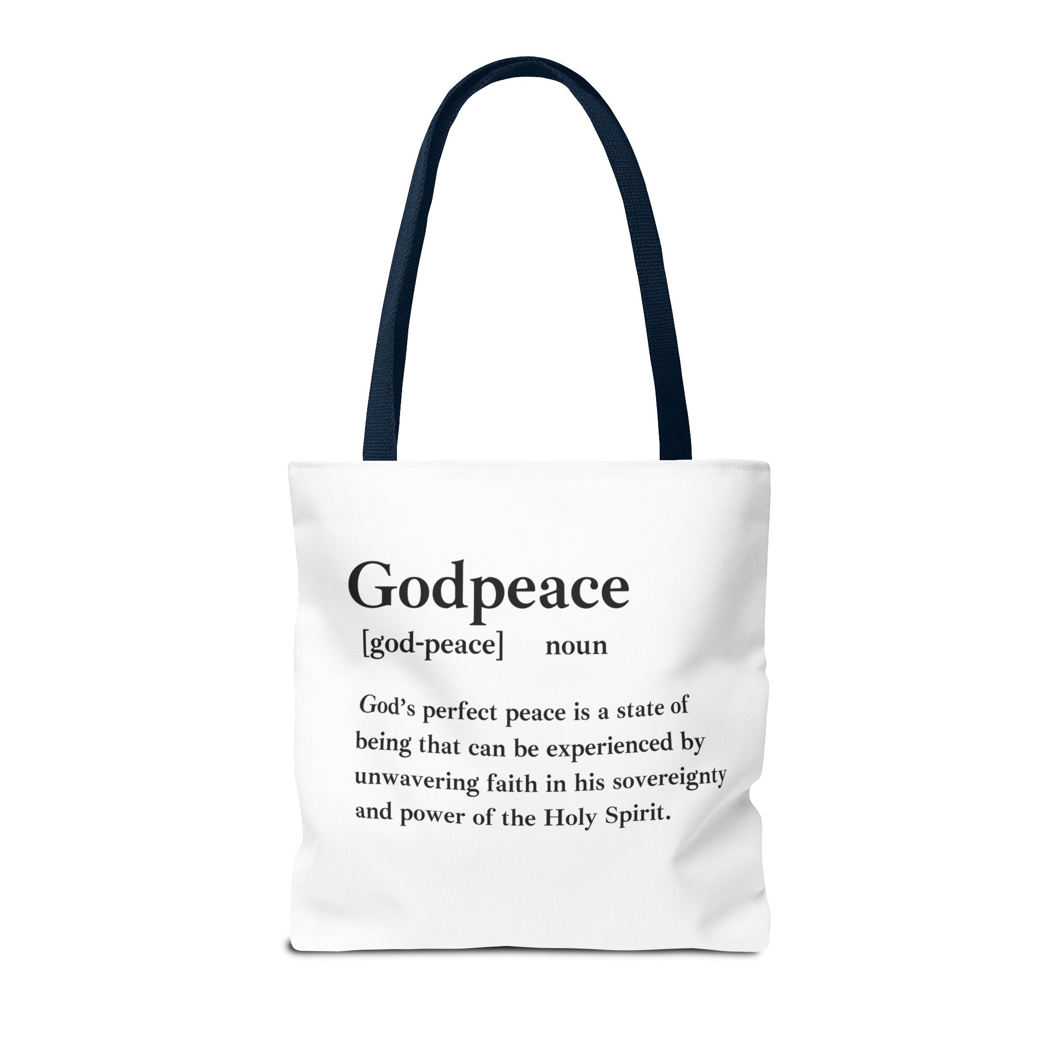 Godpeace Tote Bag - Custom Printed Stylish and Functional Tote