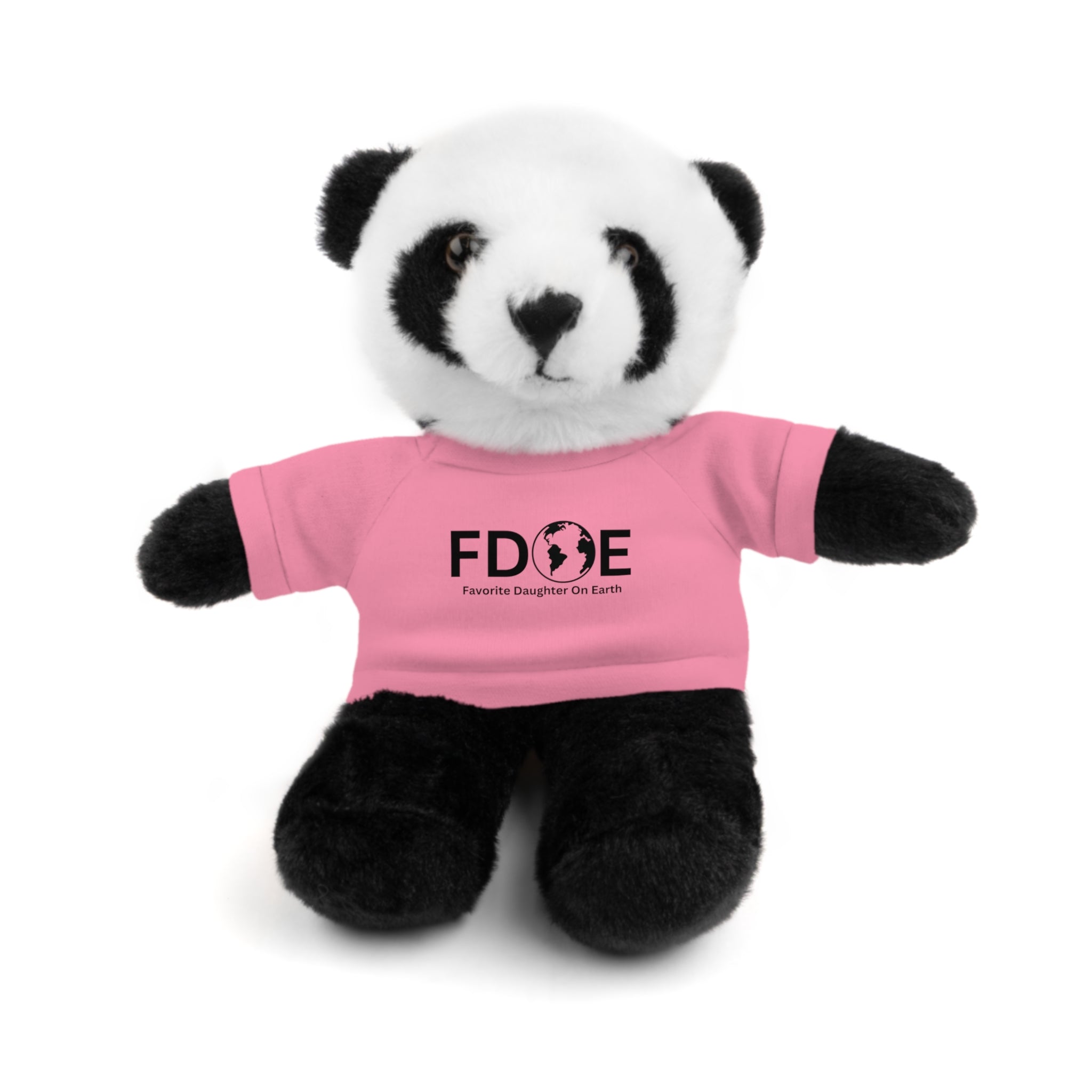 Favorite Daughter on Earth Stuffed Animal – Customizable T-Shirt & Animal
