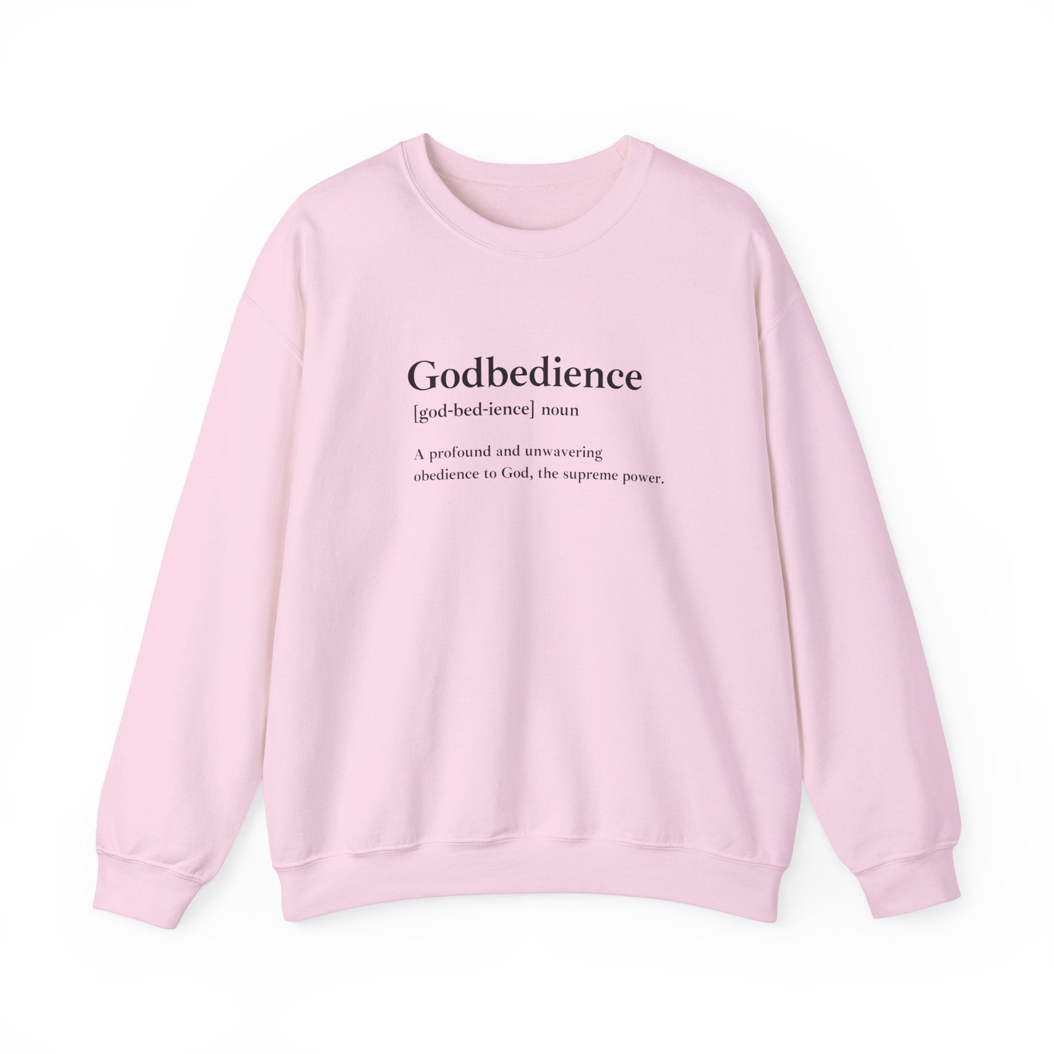 Godbedience Unisex Heavy Blend™ Crewneck Sweatshirt