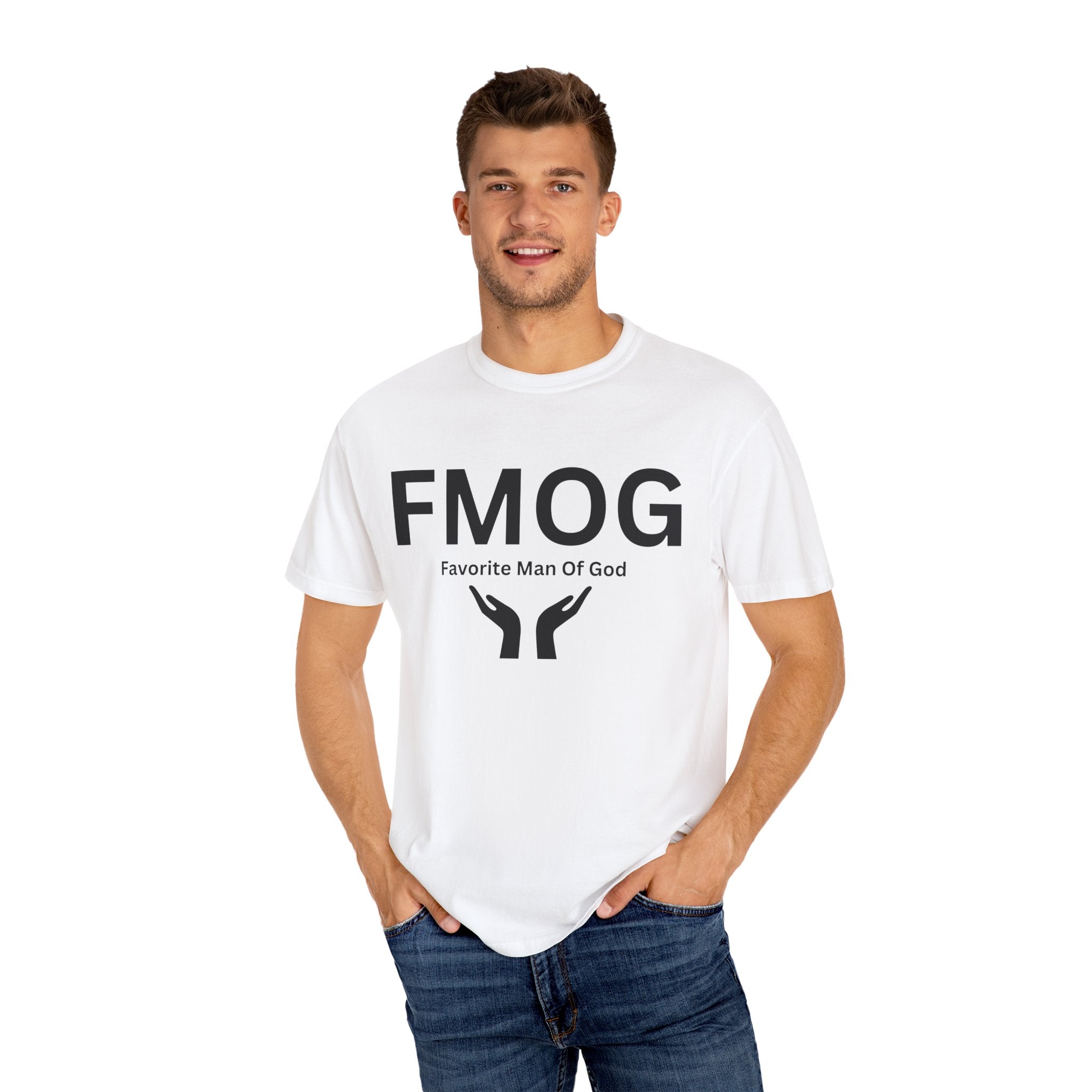 Favorite Man of God (FMOG) T-Shirt – Comfort Colors 1717 Garment-Dyed Tee