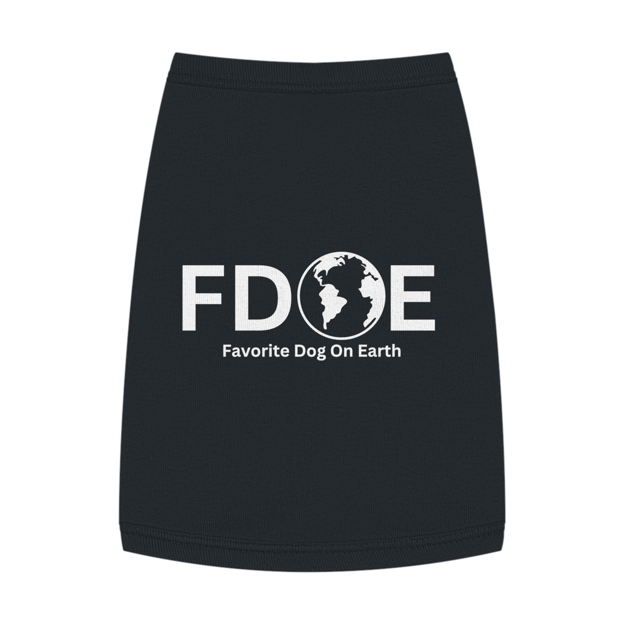 Favorite Dog On Earth (FDOE) - Custom Pet Tank Top