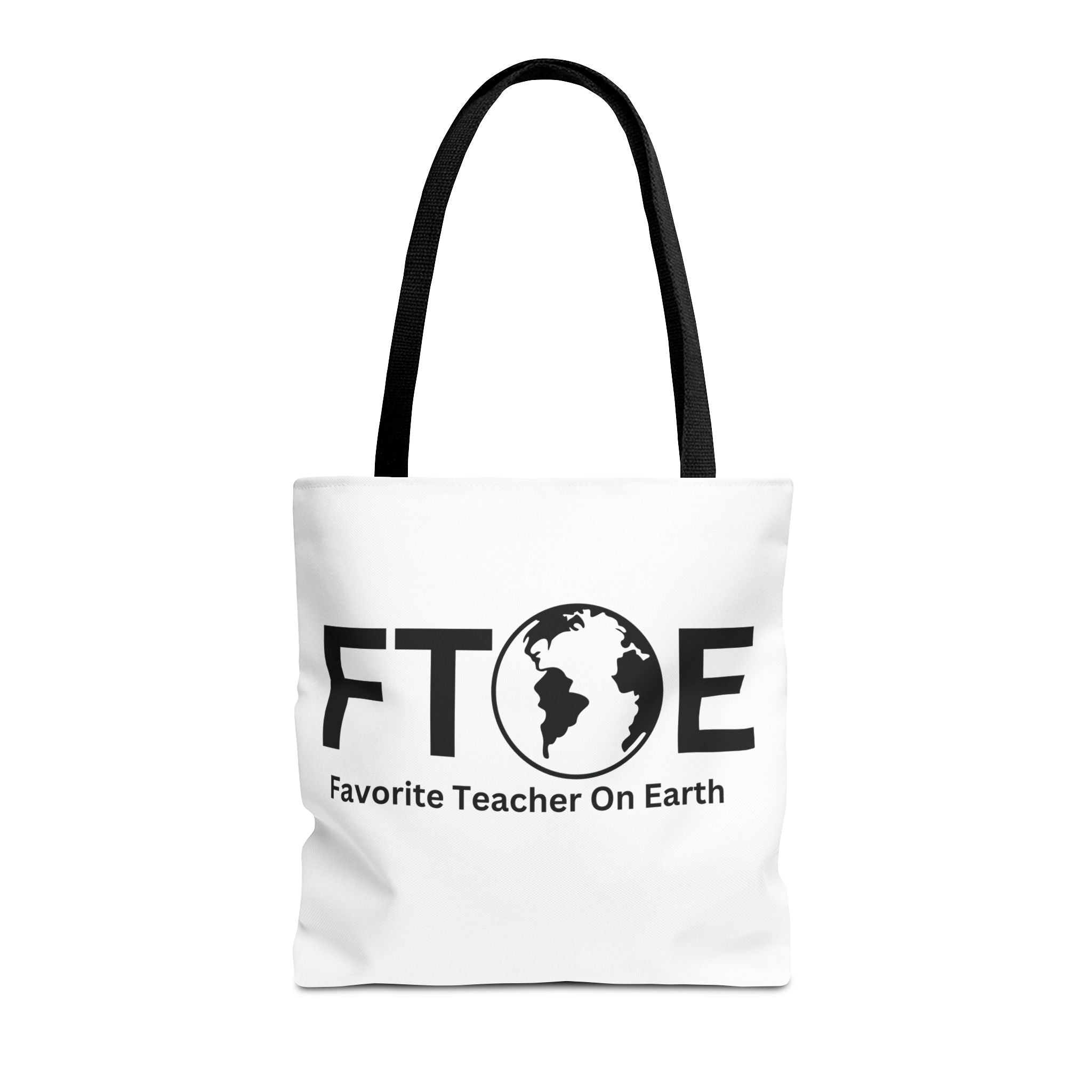 Favorite Teacher On Earth (FTOE) Tote Bag - Custom Printed Stylish and Functional Tote