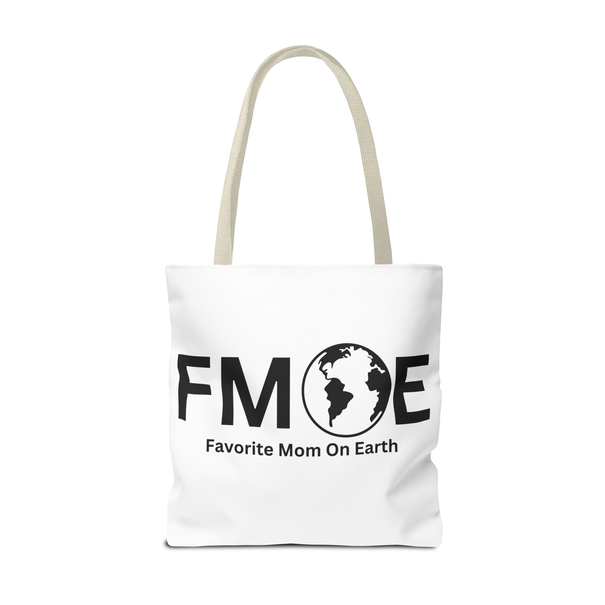 Favorite Mom On Earth (FMOE) Tote Bag- Custom Printed Stylish and Functional Tote