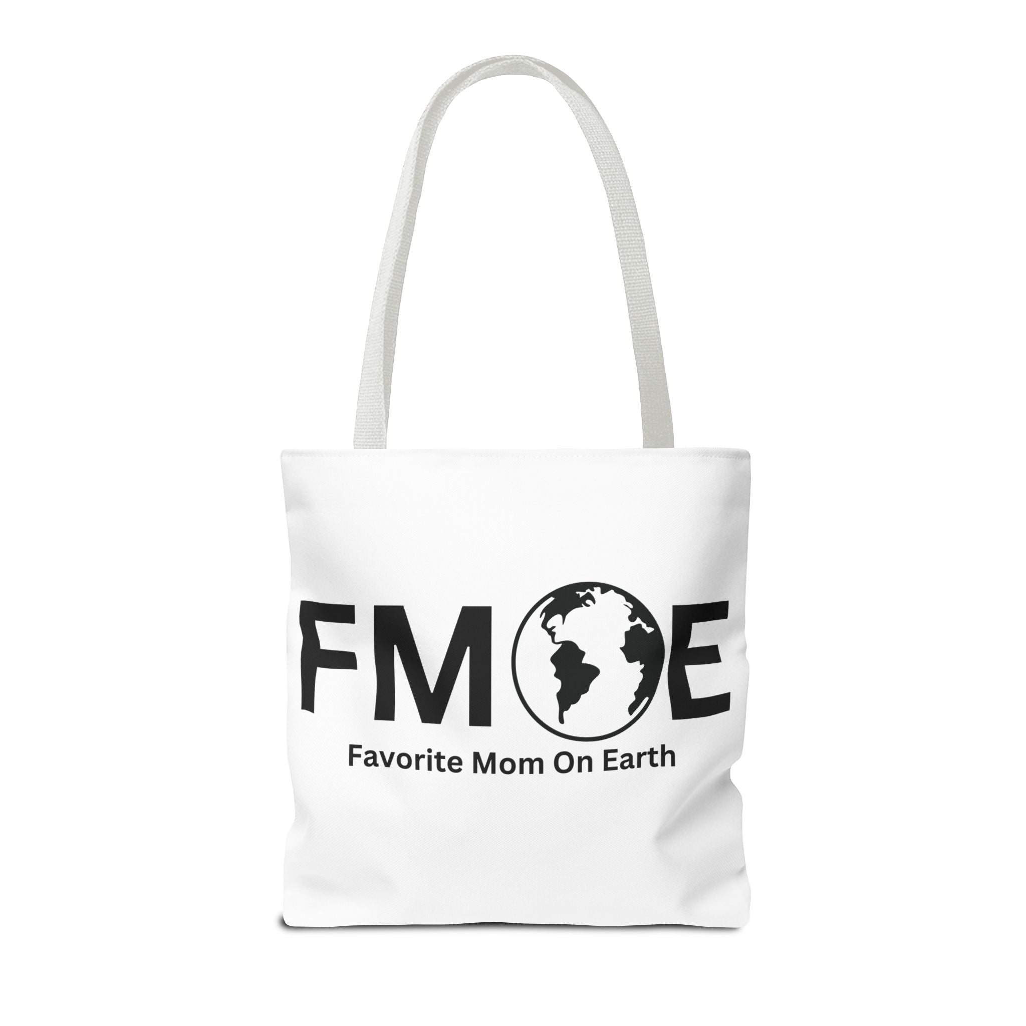 Favorite Mom On Earth (FMOE) Tote Bag- Custom Printed Stylish and Functional Tote