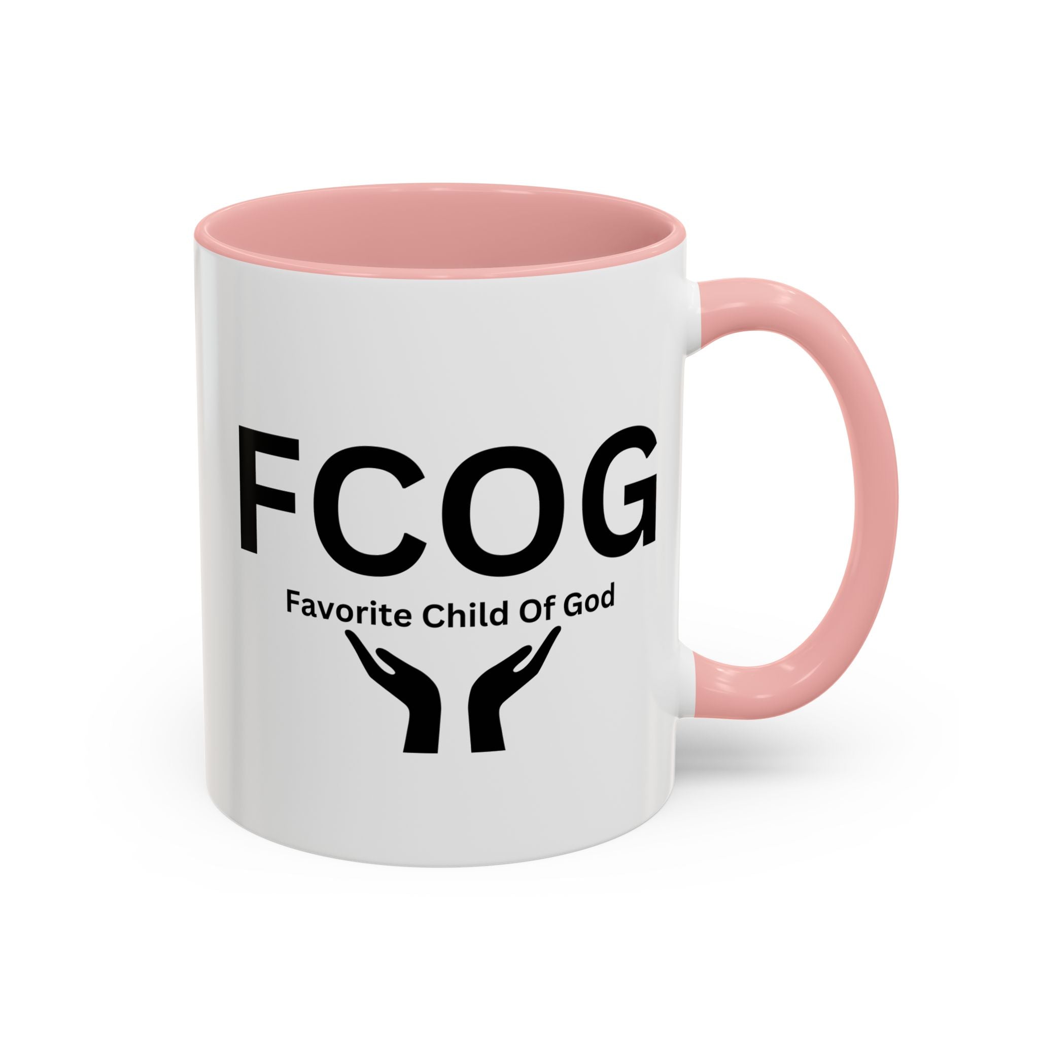 Favorite Child of God (FCOG) Accent Coffee Mug (11, 15oz)