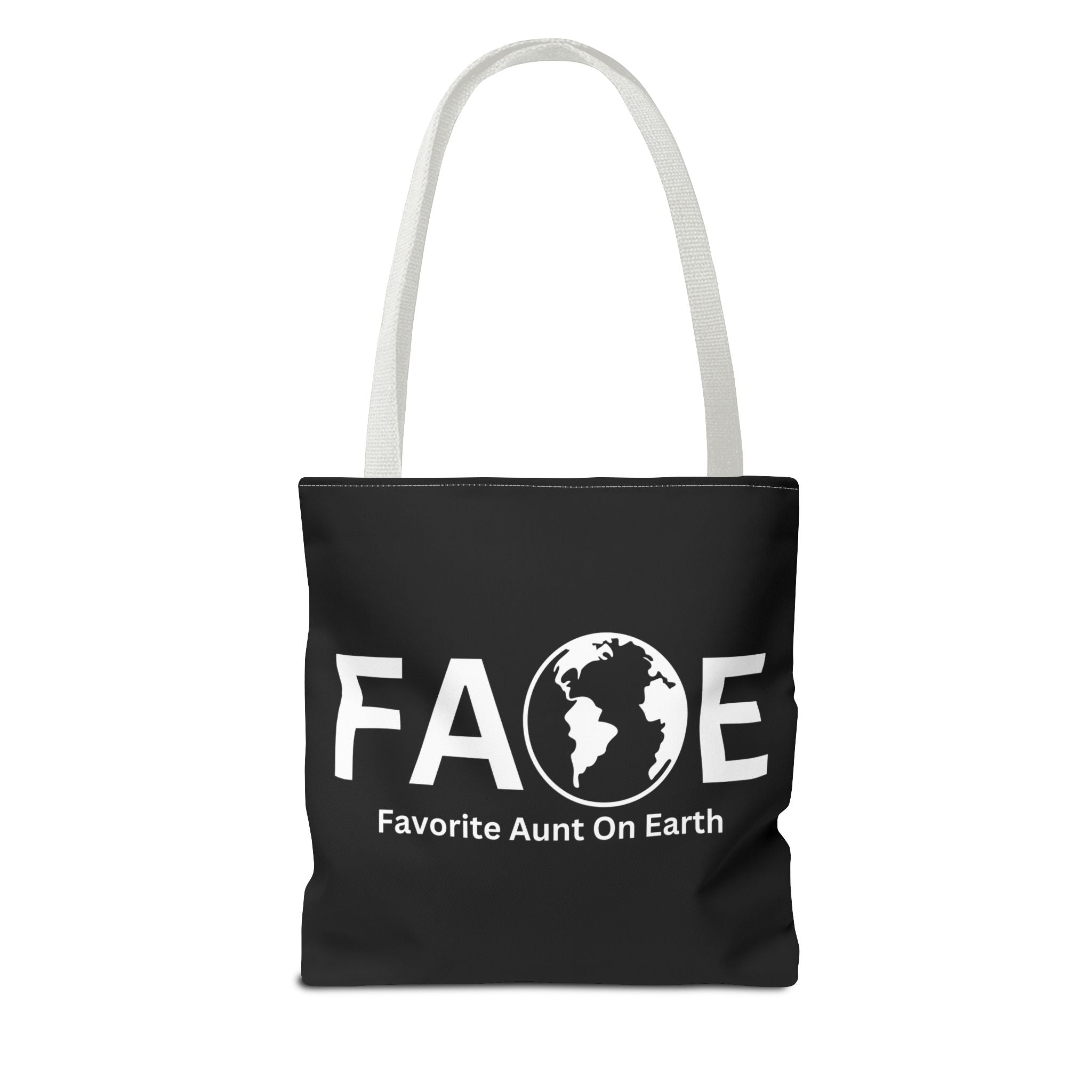Favorite Aunt On Earth (FAOE) Tote Bag - Custom Printed Stylish and Functional Tote