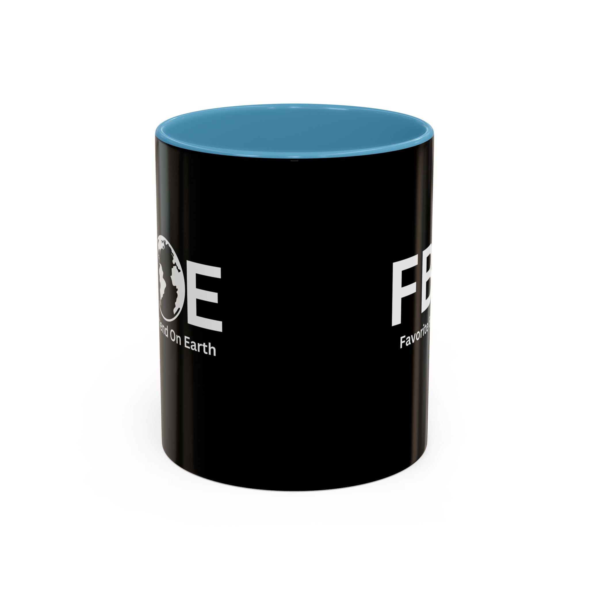 Favorite Boyfriend On Earth (FBOE) Accent Coffee Mug (11oz, 15oz)