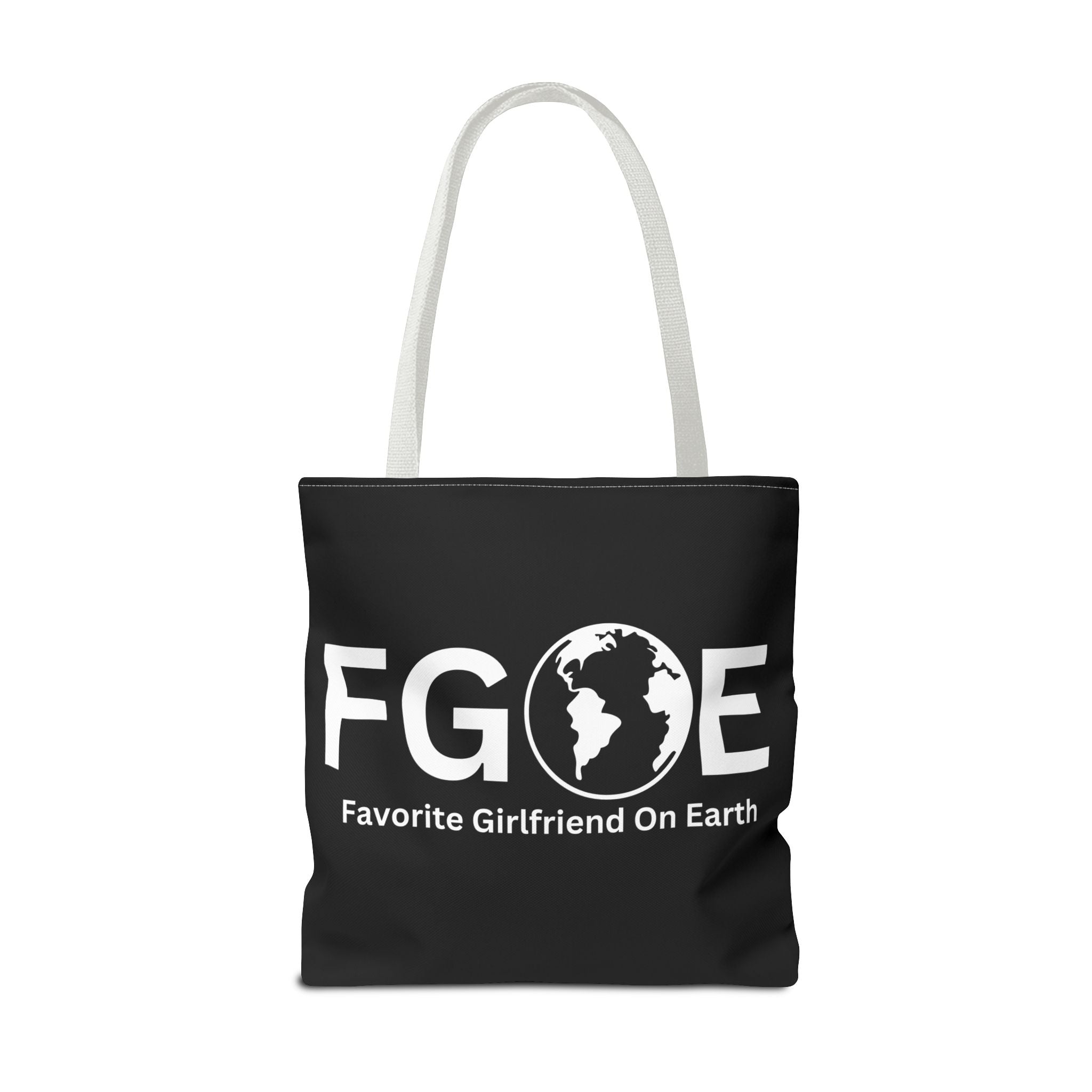 Favorite Girlfriend On Earth (FGOE) Tote Bag - Custom Printed Stylish and Functional Tote