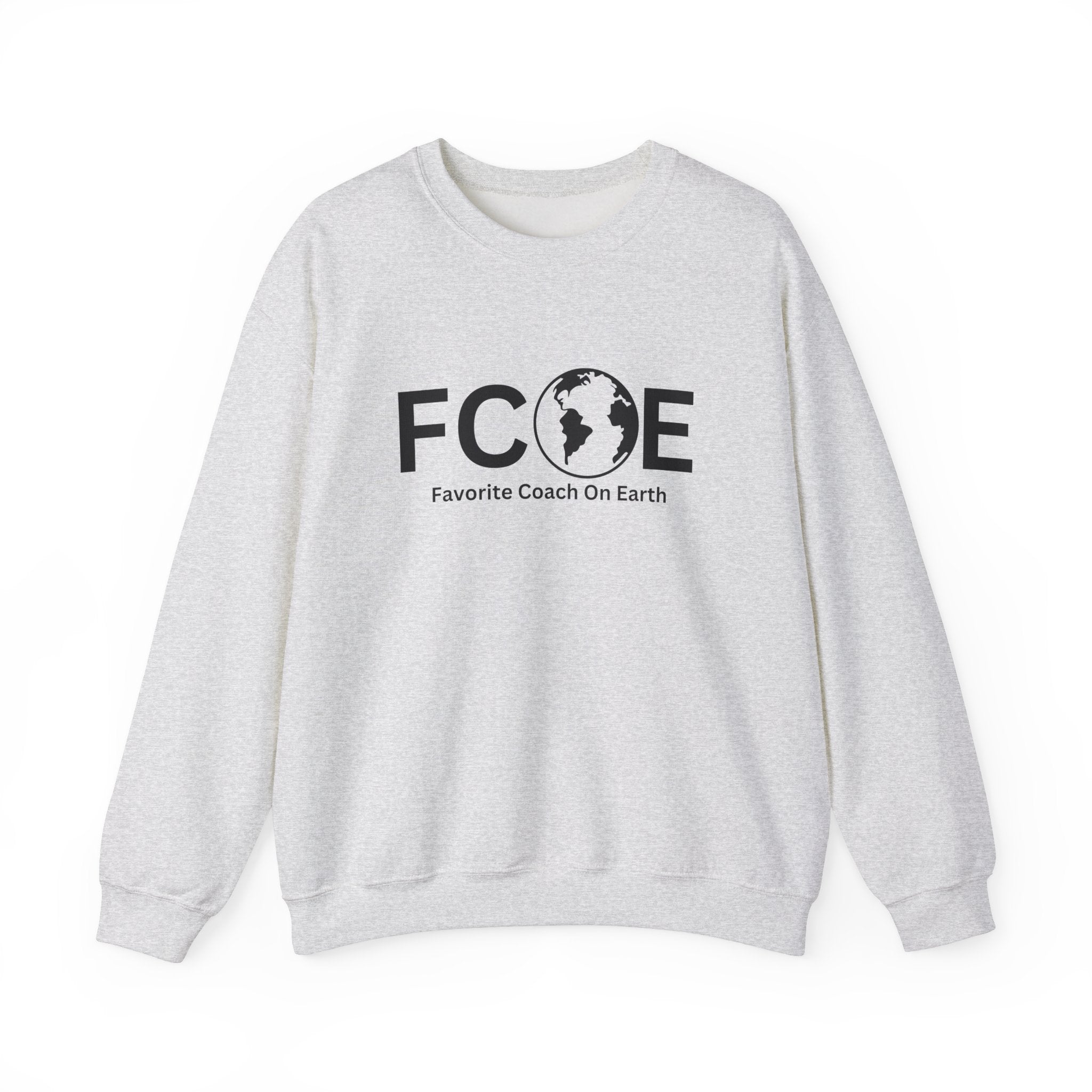 Favorite Coach On Earth (FCOE) Unisex Heavy Blend™ Crewneck Sweatshirt