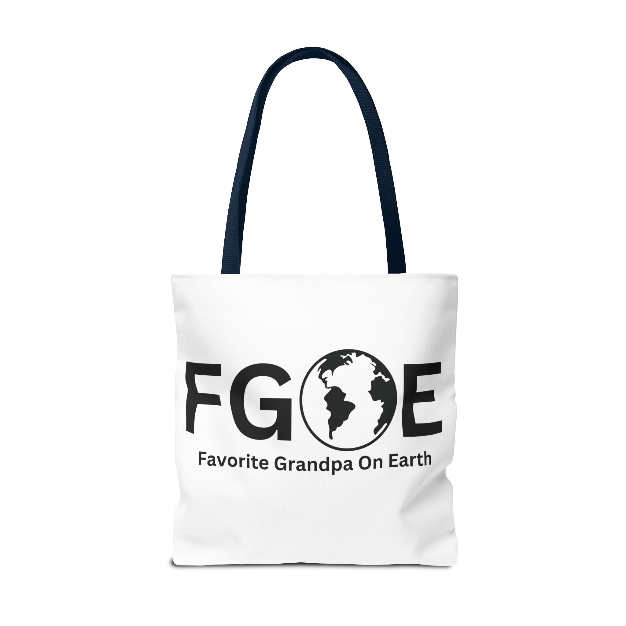 Favorite Grandpa On Earth (FGOE) Tote Bag - Custom Printed Stylish and Functional Tote
