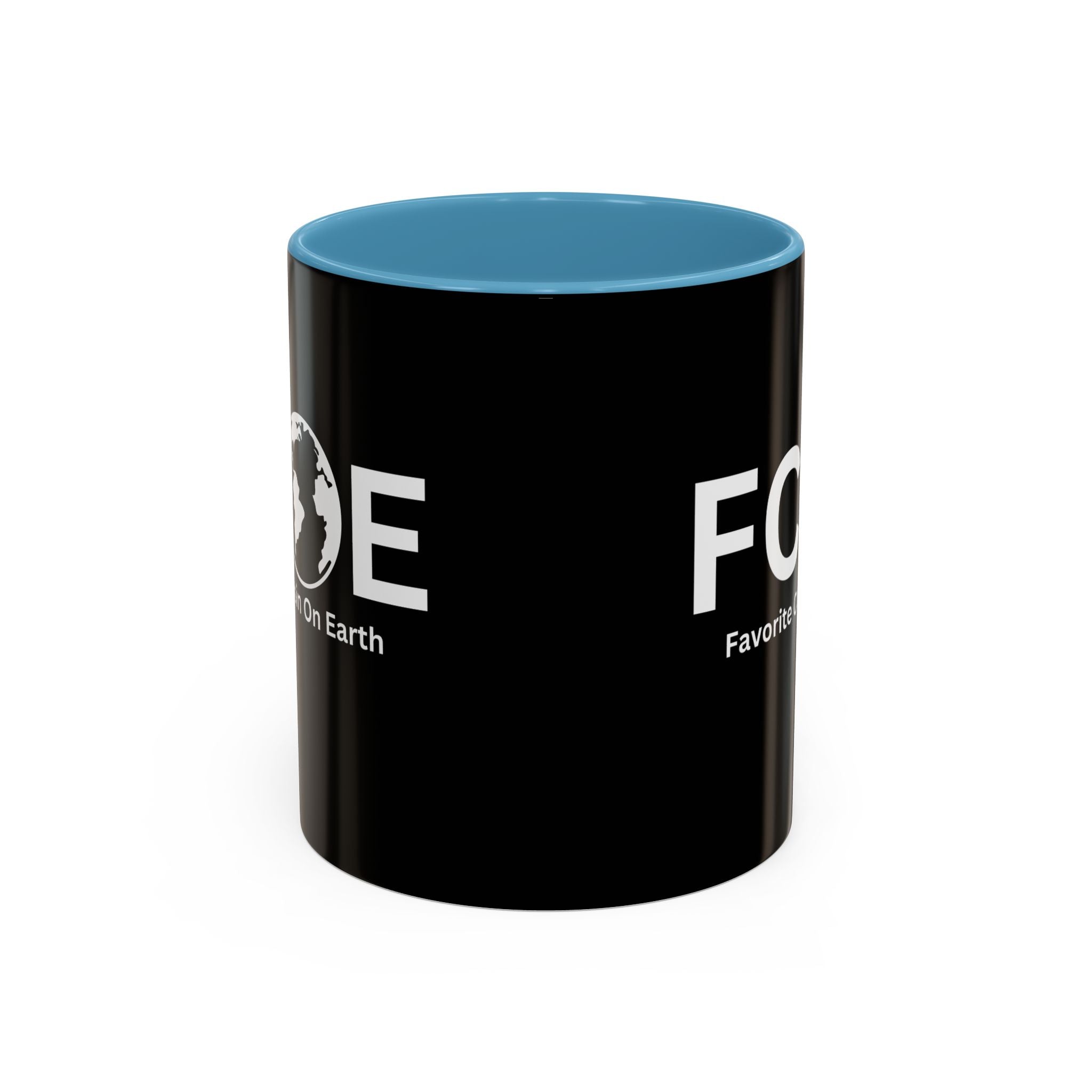 Favorite Cousin On Earth (FCOE) Accent Coffee Mug (11oz, 15oz)
