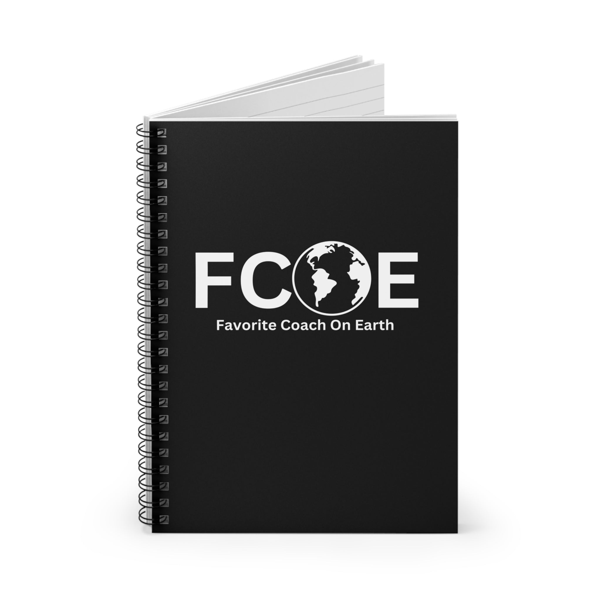 Favorite Cousin On Earth (FCOE) Spiral Notebook - 118 Page Ruled Line Notebook for Everyday Use