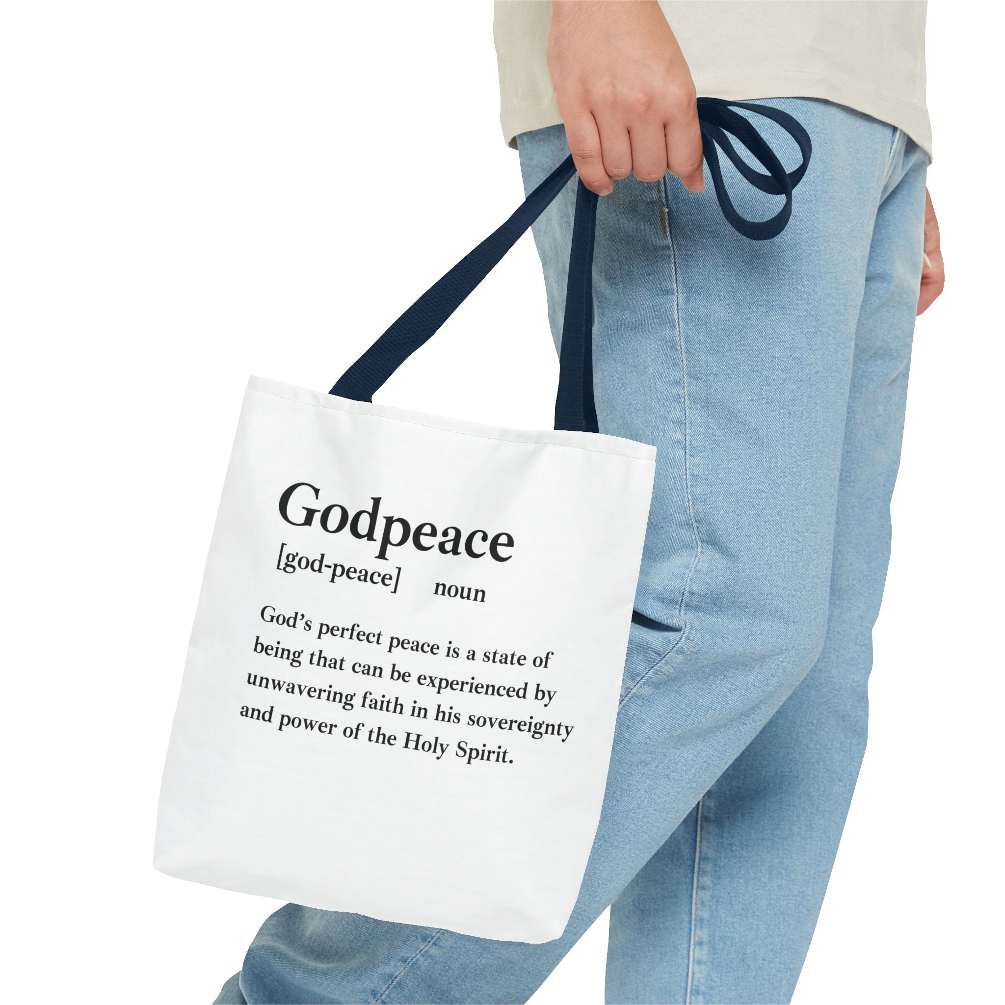 Godpeace Tote Bag - Custom Printed Stylish and Functional Tote