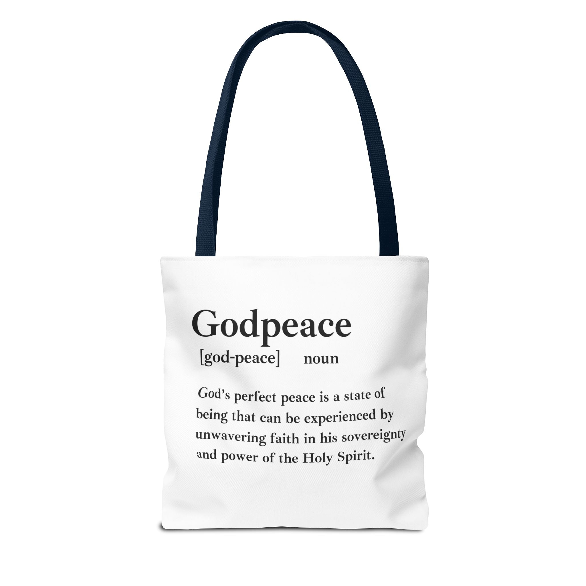 Godpeace Tote Bag - Custom Printed Stylish and Functional Tote