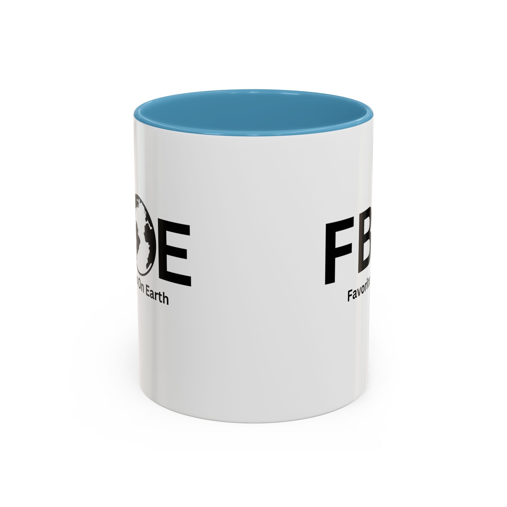 Favorite Boss On Earth (FBOE) Accent Coffee Mug (11oz, 15oz)