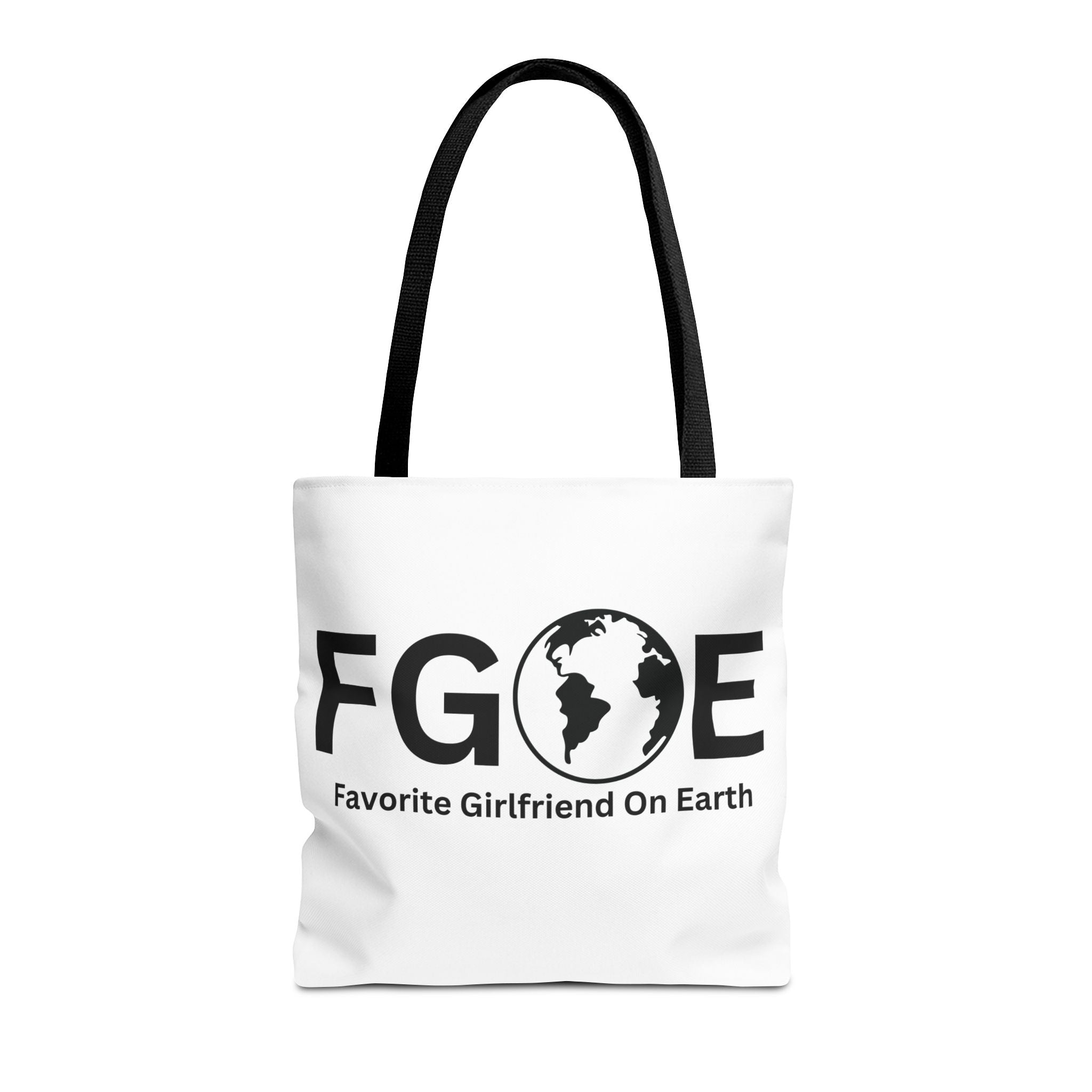 Favorite Girlfriend On Earth (FGOE) Tote Bag - Custom Printed Stylish and Functional Tote