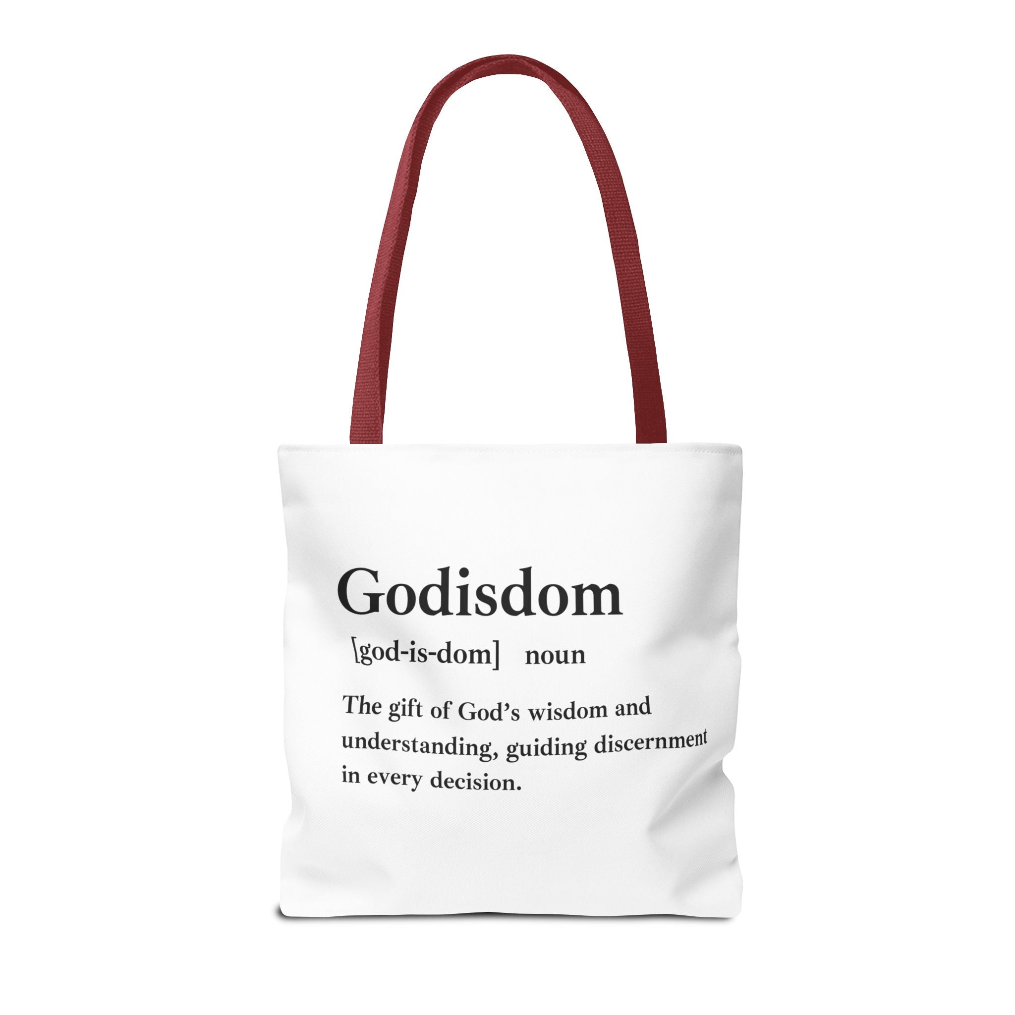 Godisdom Tote Bag - Custom Printed Stylish and Functional Tote