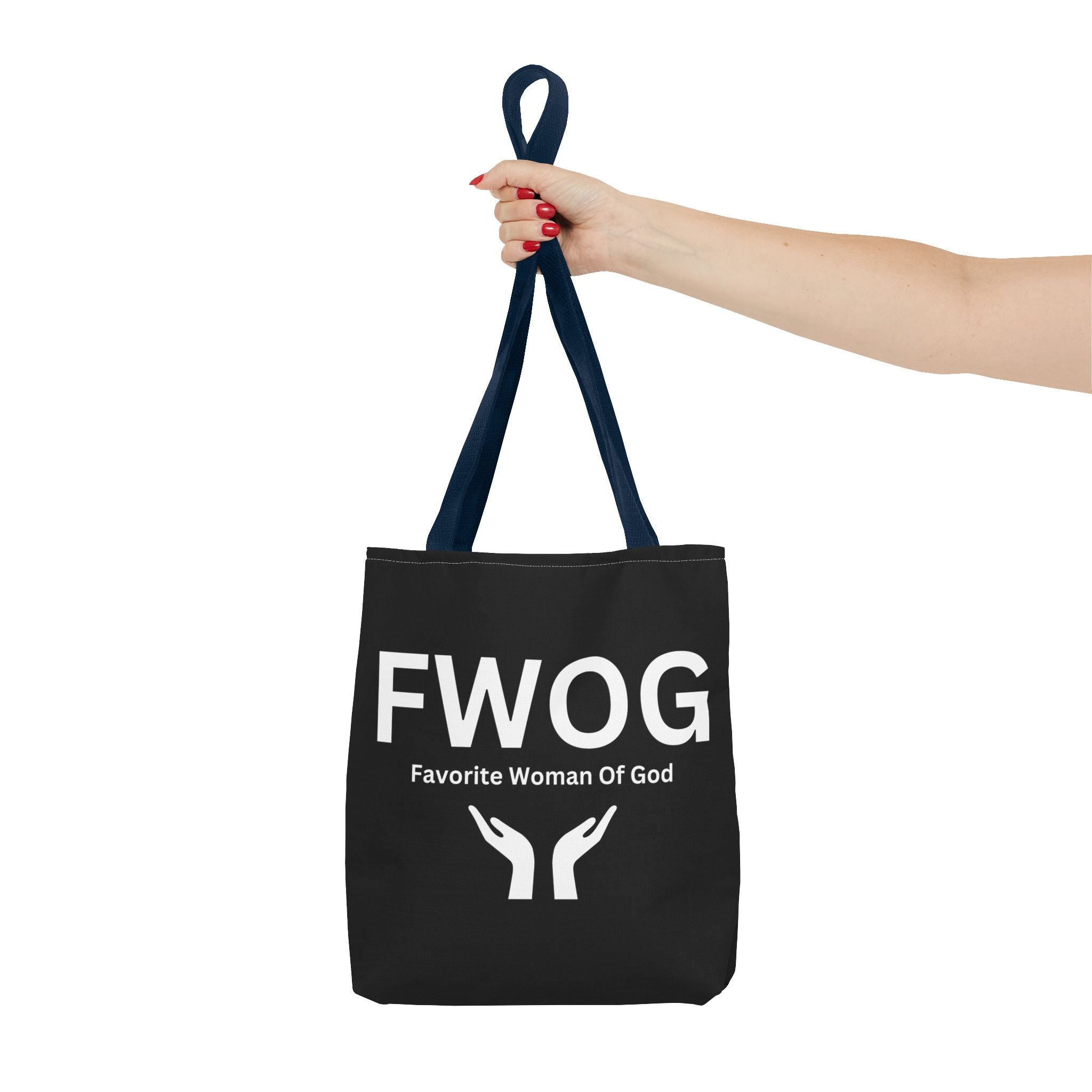 Favorite Woman of God (FWOG) Tote Bag - Custom Printed Stylish and Functional Tote