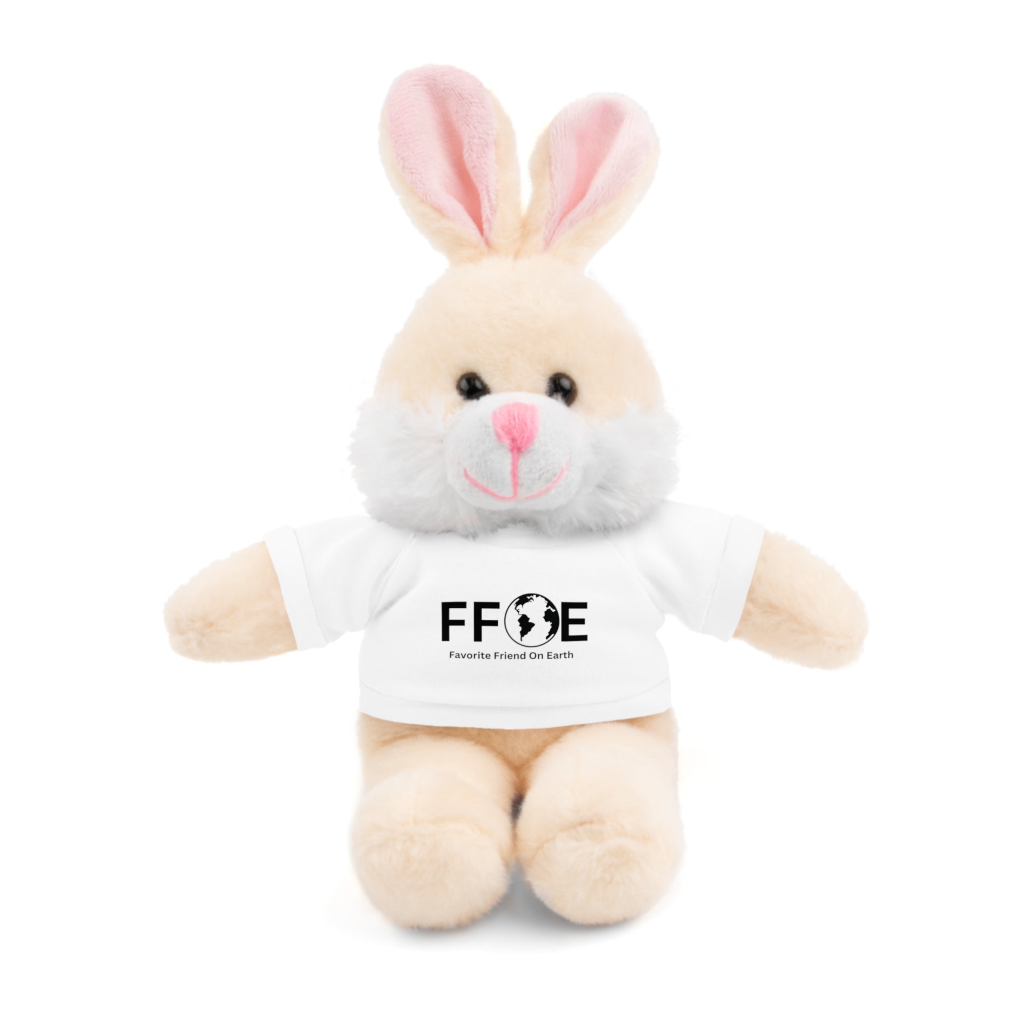 Stuffed Animal Gift – Favorite Friend on Earth (FFOE)– Customizable T-Shirt & Animal