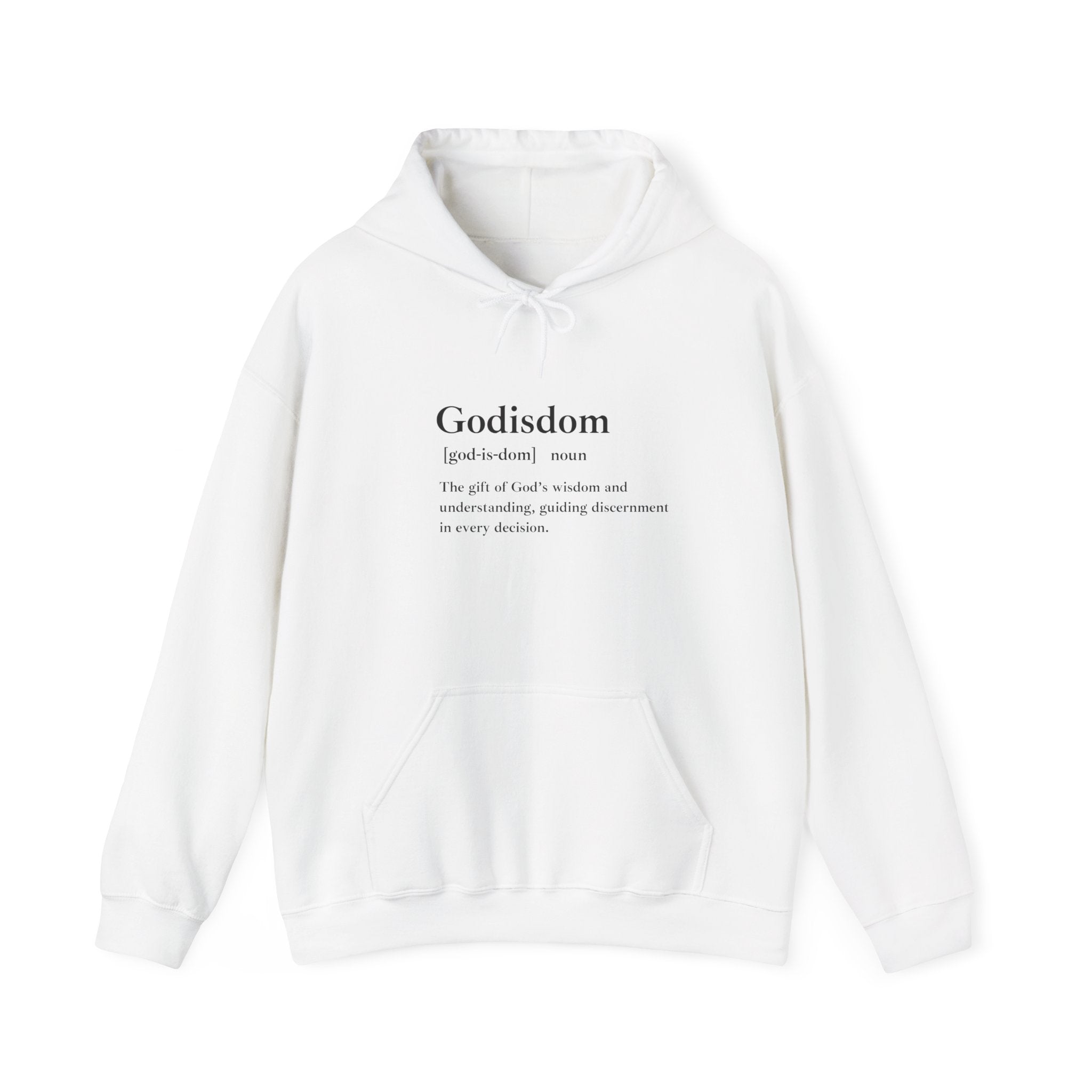 Godisdom Unisex Heavy Blend™ Hooded Sweatshirt