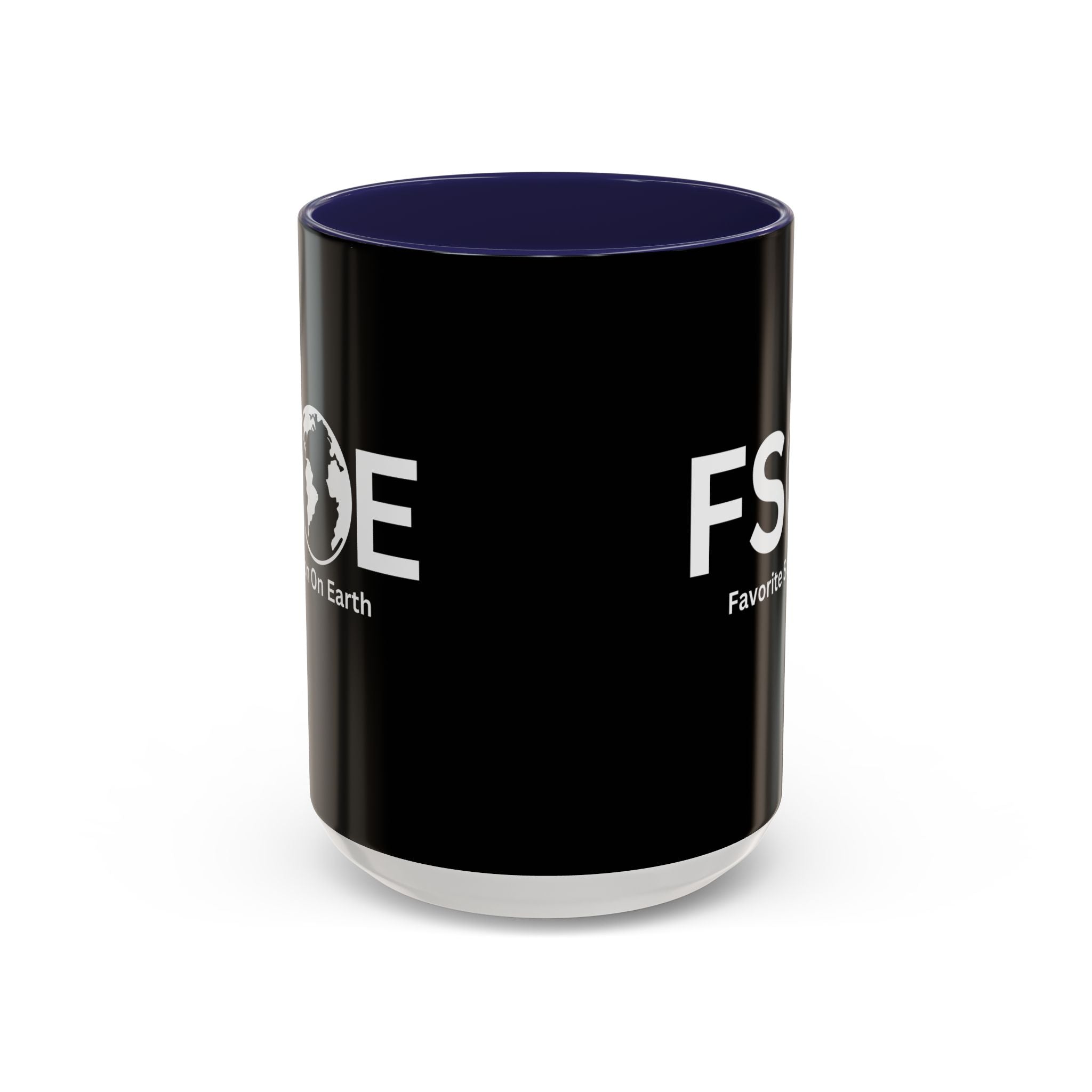 Favorite Son On Earth (FSOE) Accent Coffee Mug (11oz, 15oz)