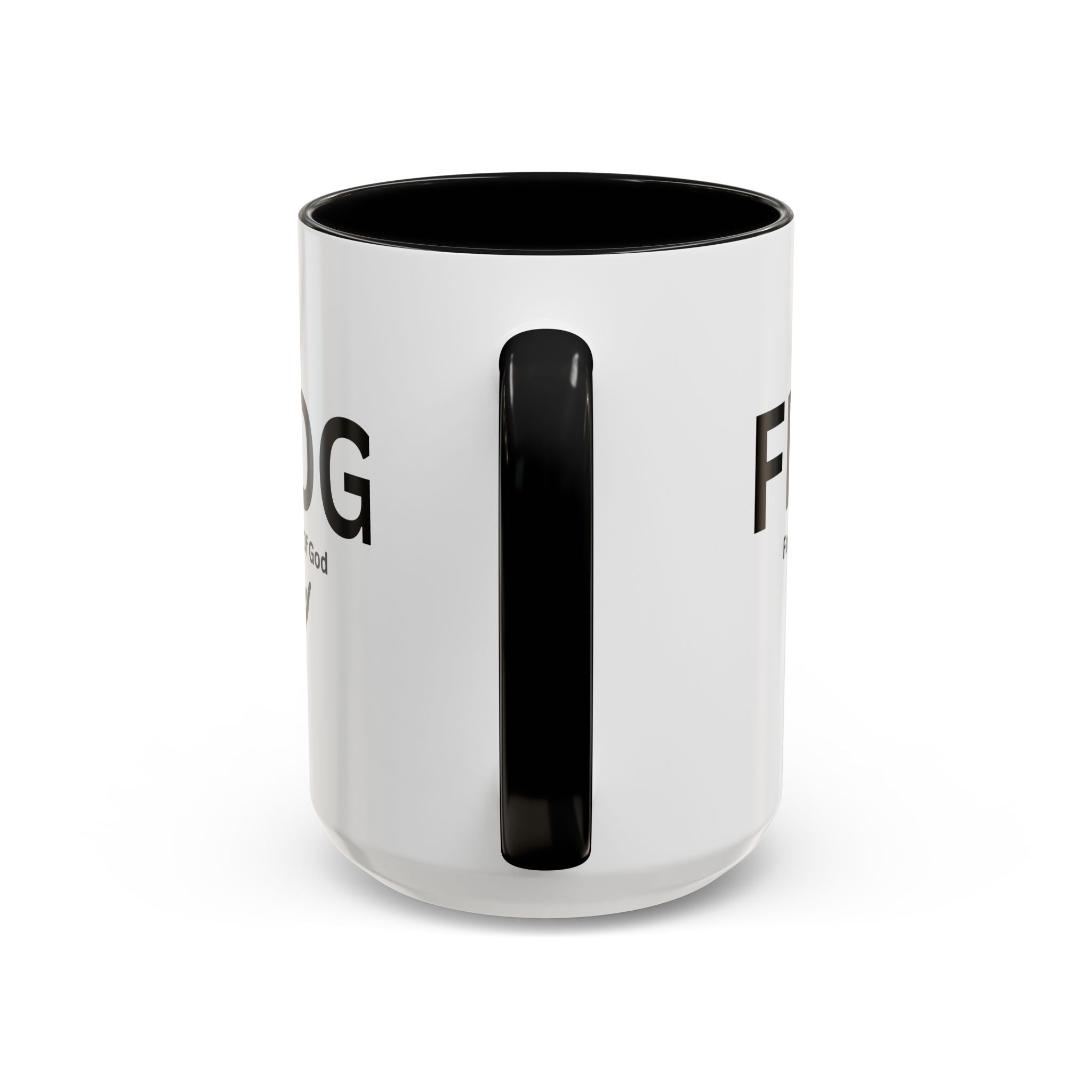 Favorite Man of God (FMOG) Accent Coffee Mug (11oz, 15oz)