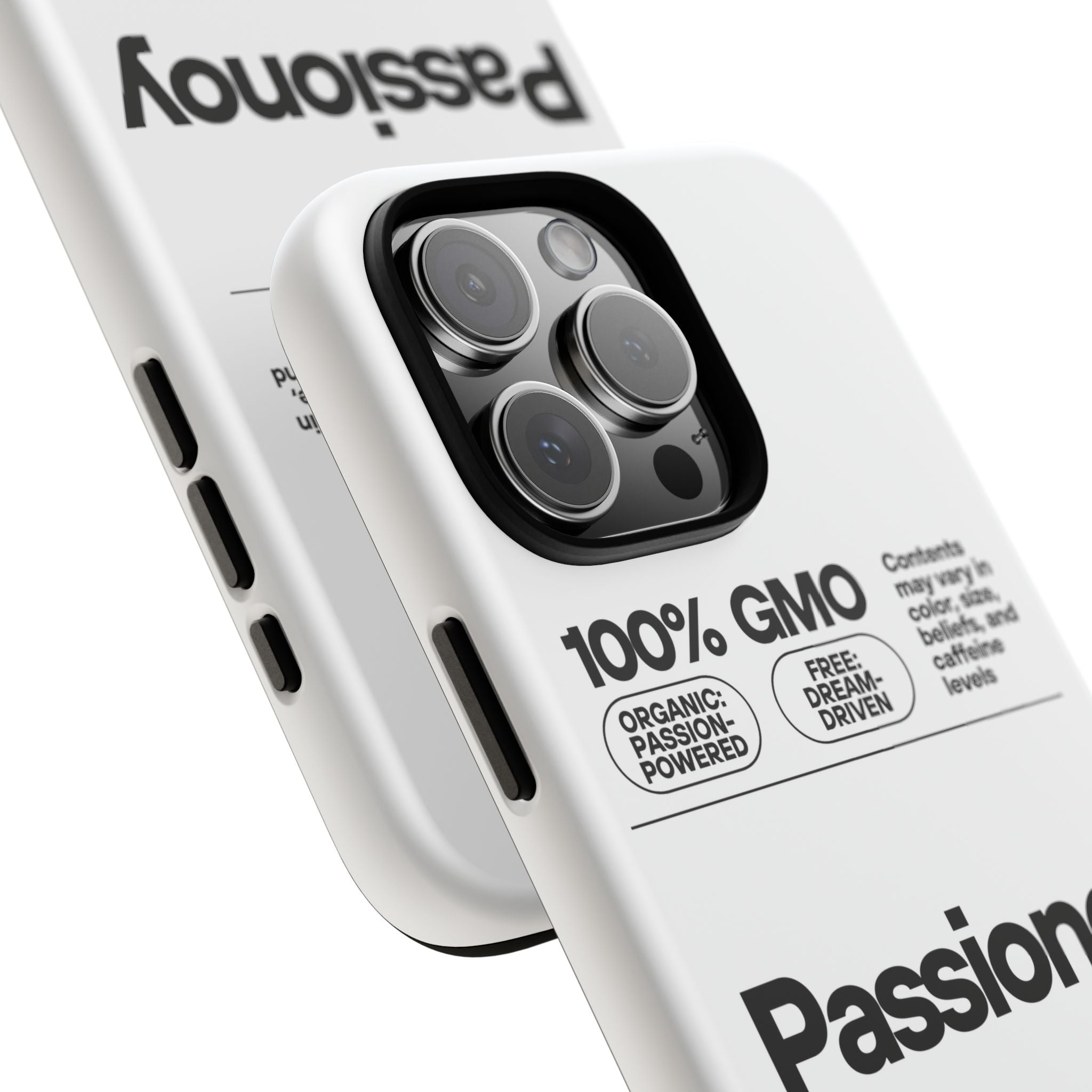 Passionoy Label Tough Cases - Custom Protective Phone Cases for iPhone, Samsung Galaxy, and Google Pixel