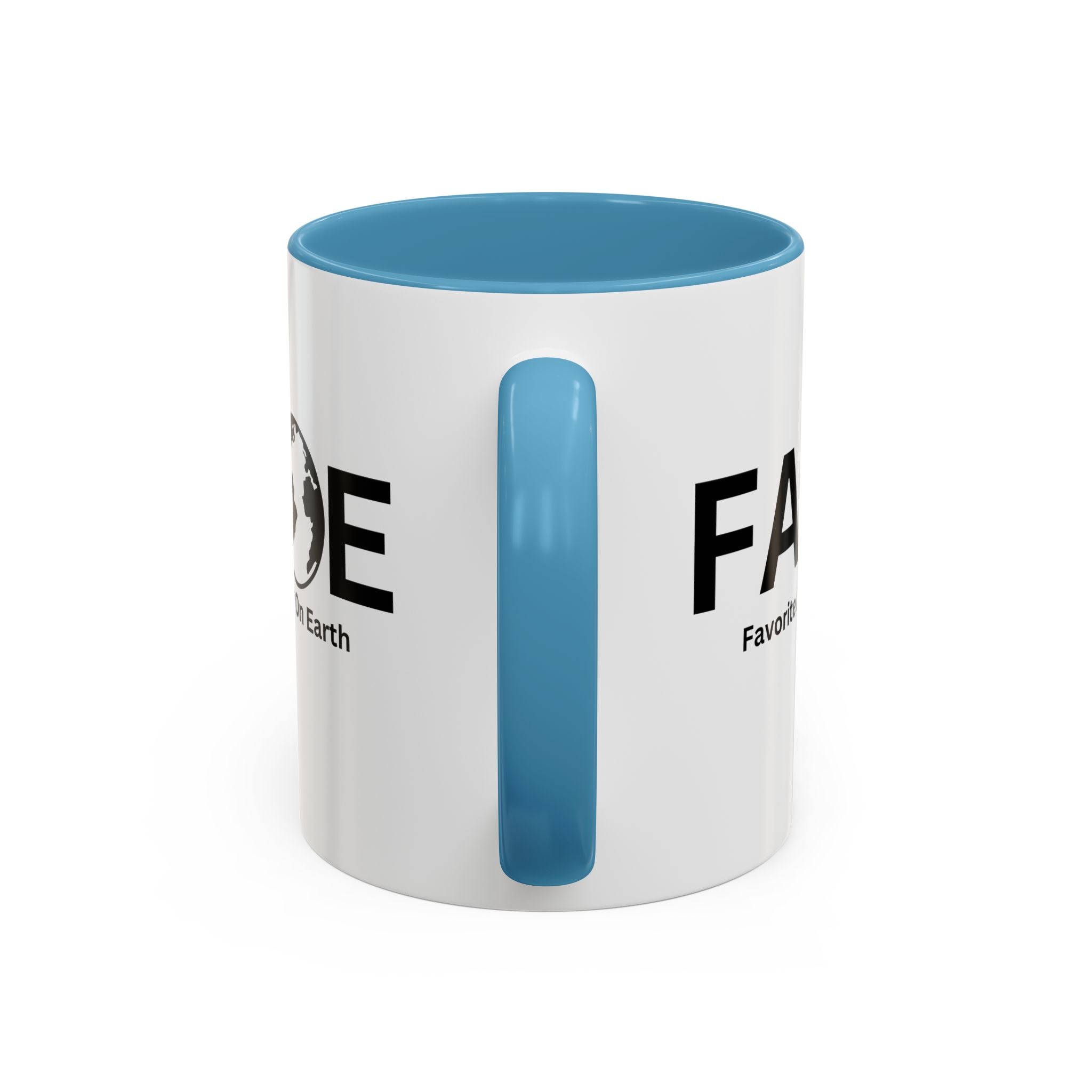Favorite Aunt On Earth (FAOE) Accent Coffee Mug (11oz, 15oz)
