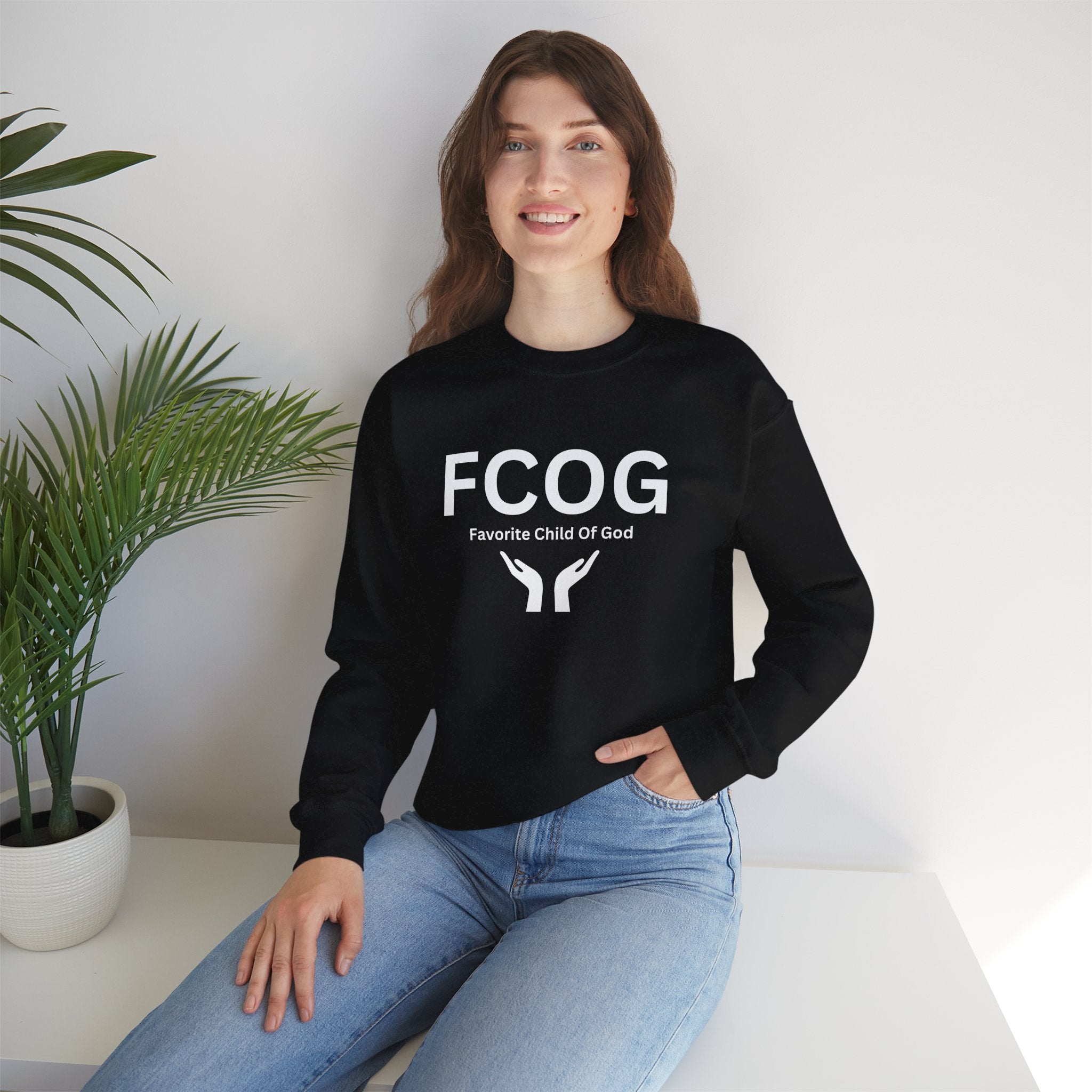 Favorite Child of God (FCOG) Sweatshirt – Unisex Heavy Blend™ Crewneck