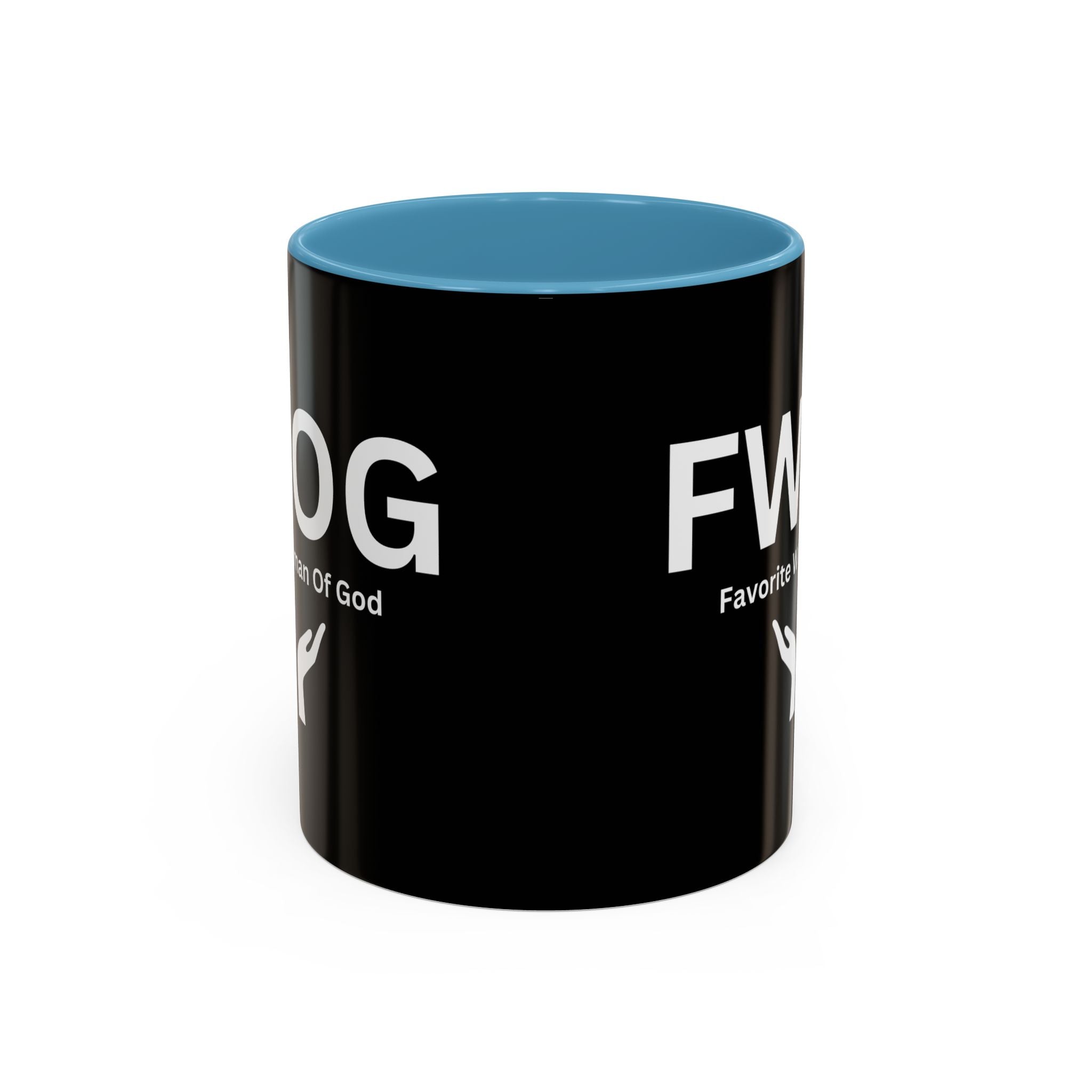 Favorite Woman of God (FWOG) Accent Coffee Mug (11oz, 15oz)