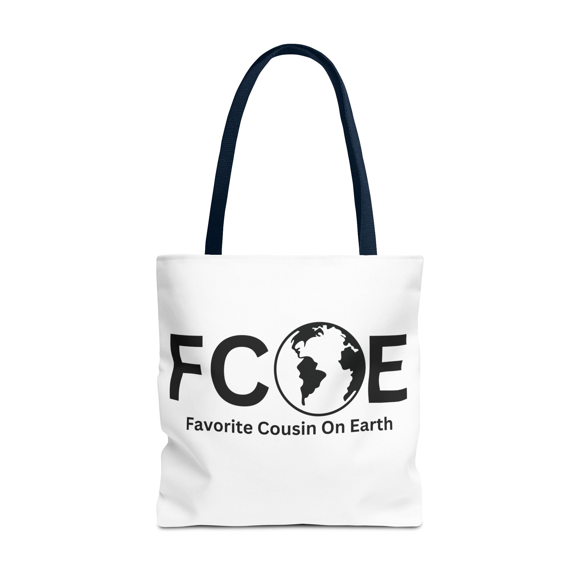Favorite Cousin On Earth (FCOE) Tote Bag - Custom Printed Stylish and Functional Tote