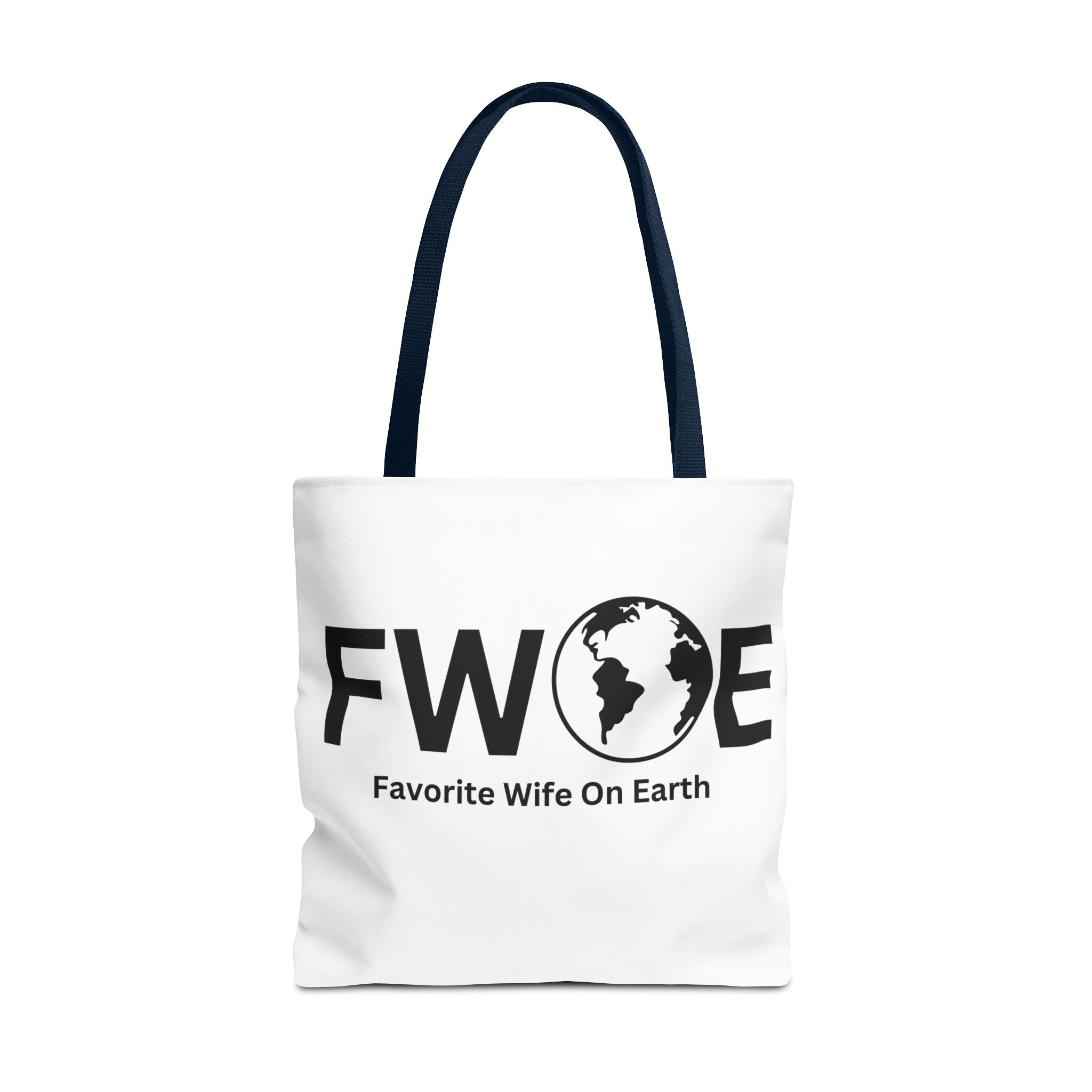 Favorite Wife On Earth (FWOE) Tote Bag - Custom Printed Stylish and Functional Tote