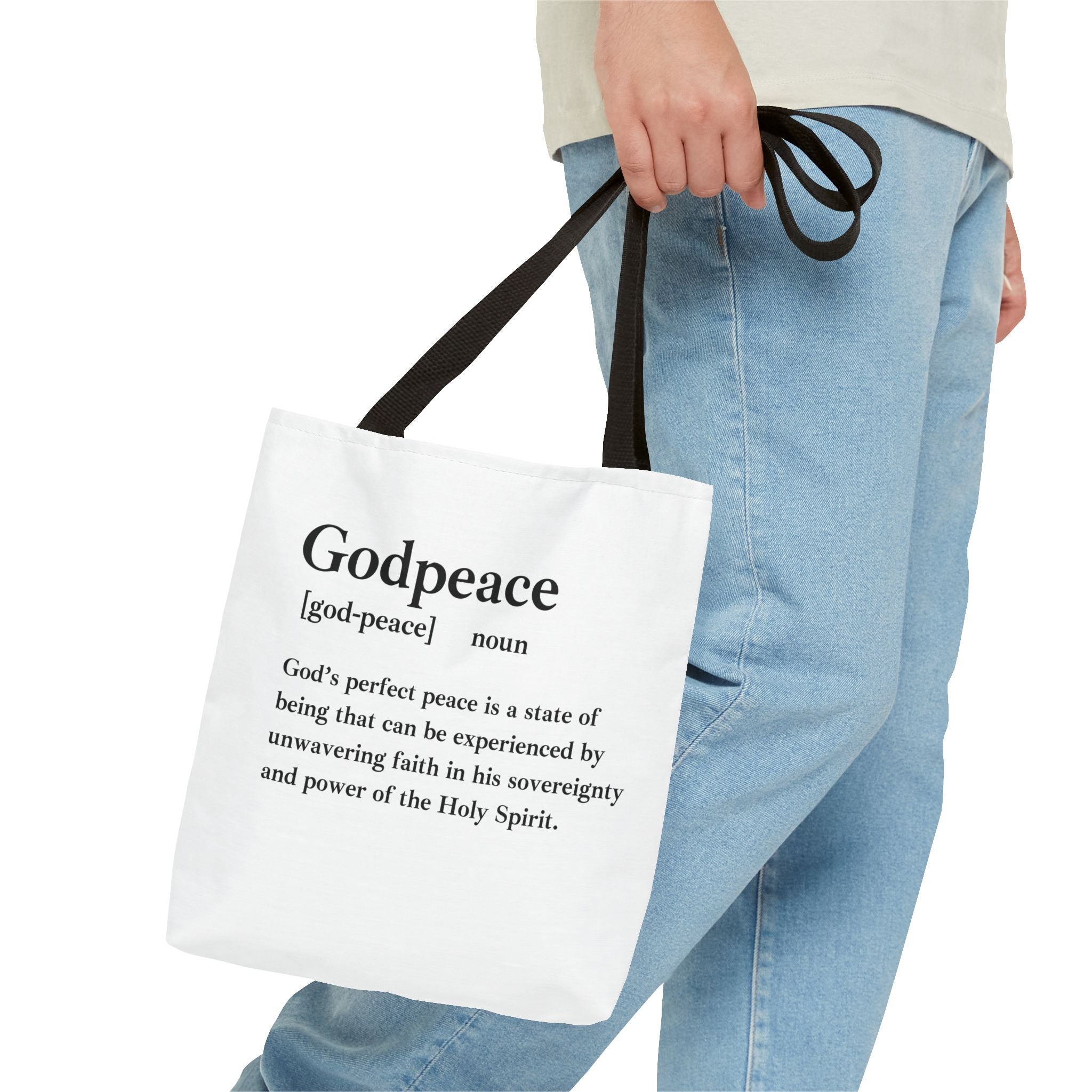 Godpeace Tote Bag - Custom Printed Stylish and Functional Tote