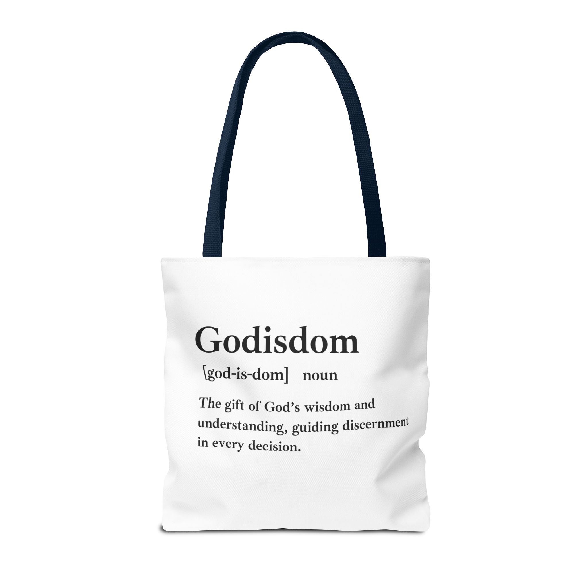 Godisdom Tote Bag - Custom Printed Stylish and Functional Tote